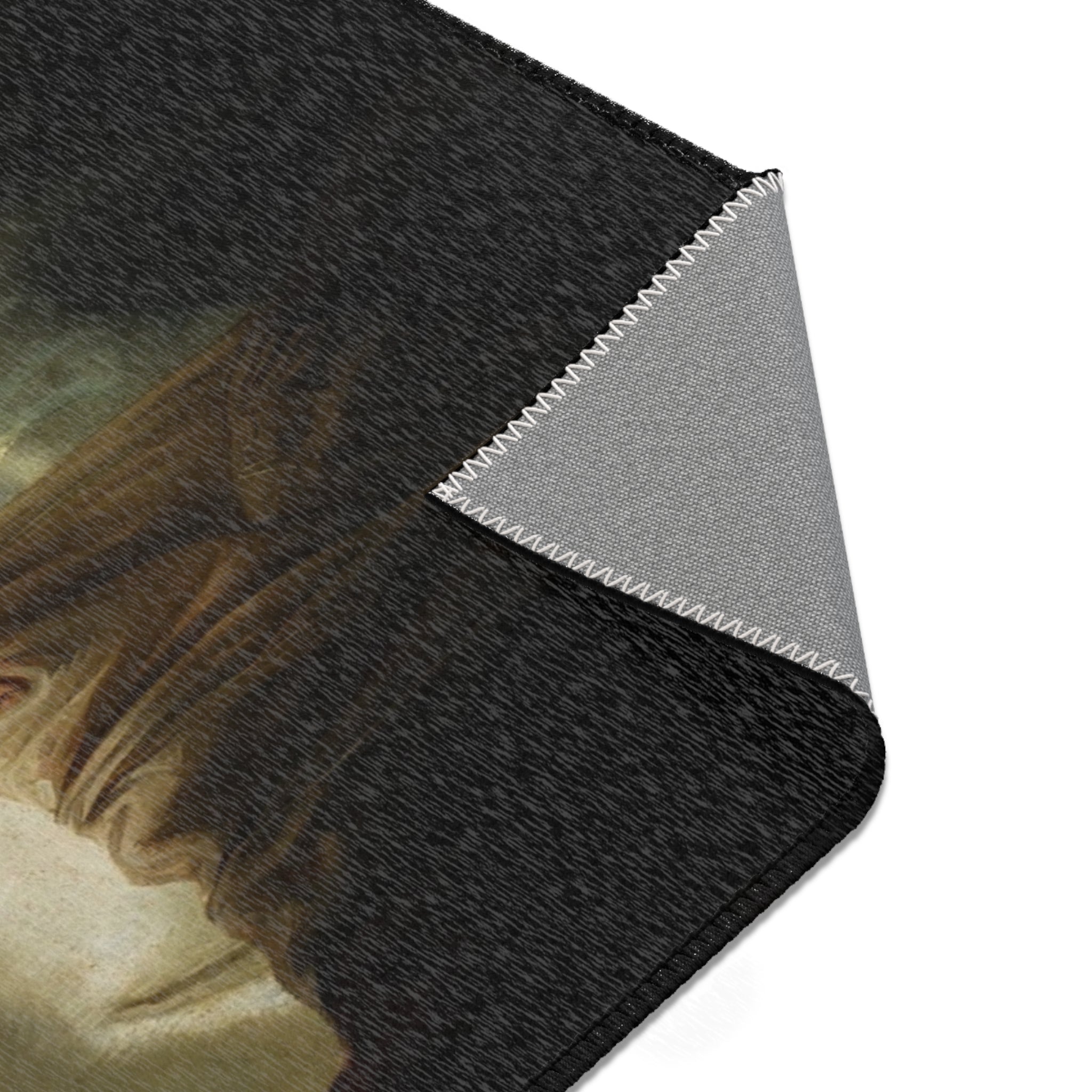 Judith at the Banquet of Holofernes (previously known as Artemisia), by Rembrandt, from Prado in Google Earth | Area Rug