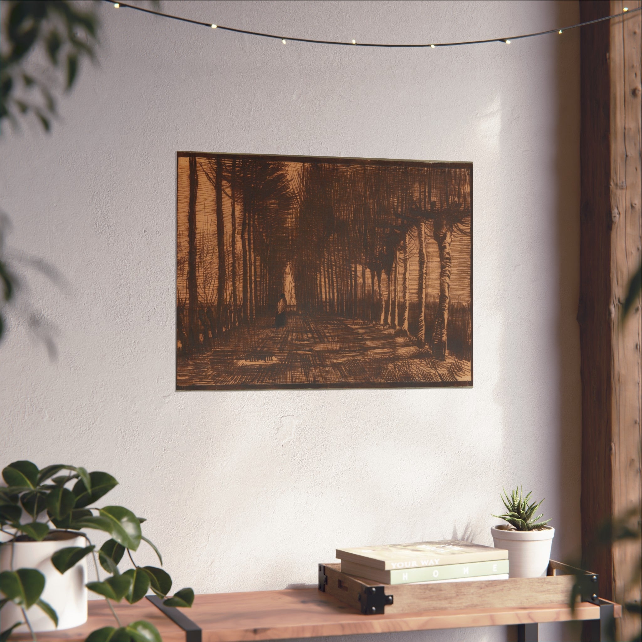Vincent van Gogh - Avenue of Pollard Birches and Poplars | Fine Art Poster