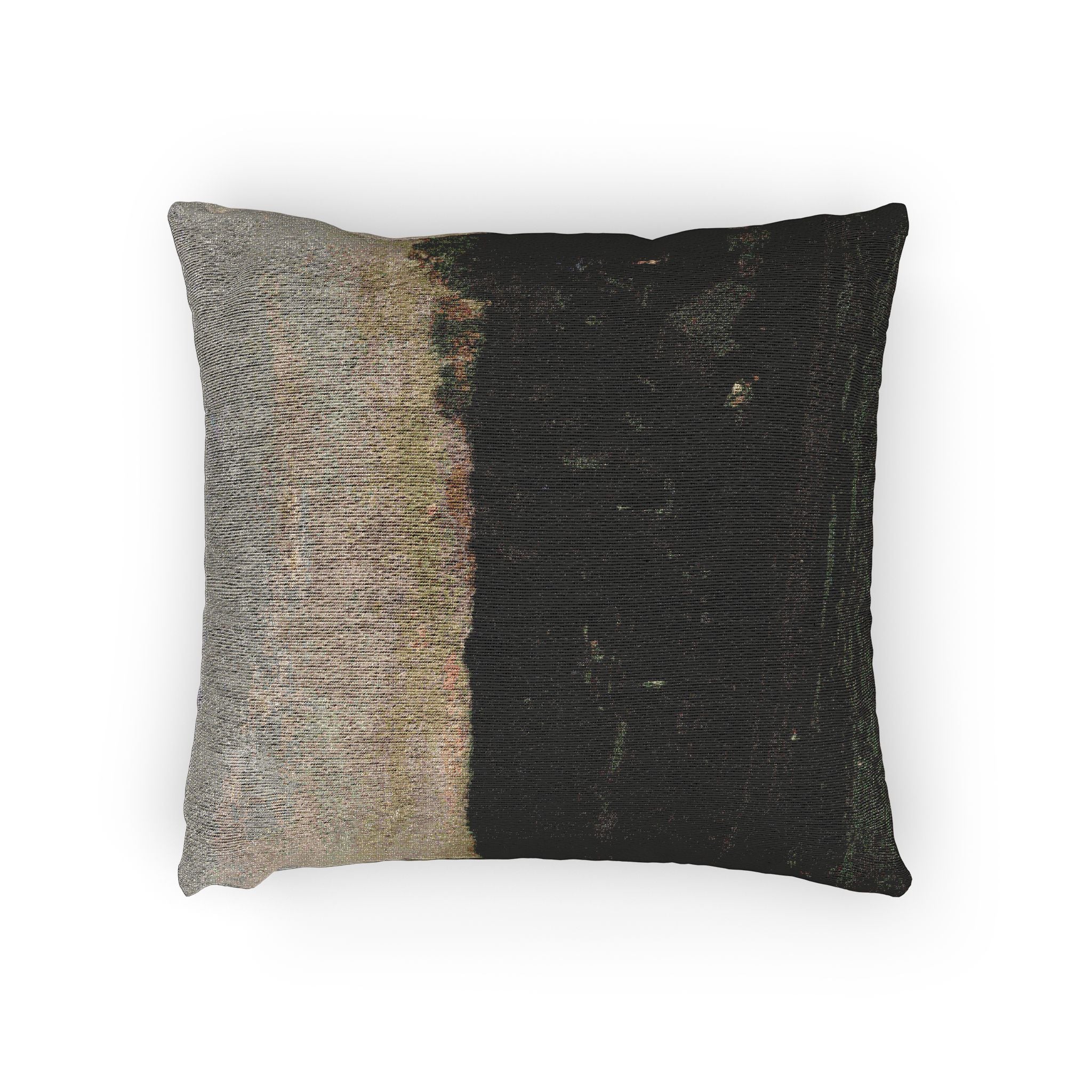 Charles François Daubigny - House of Mère Bazot | Woven Pillow