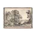 Claude Lorrain - The Cowherd | Woven Tapestry Blanket