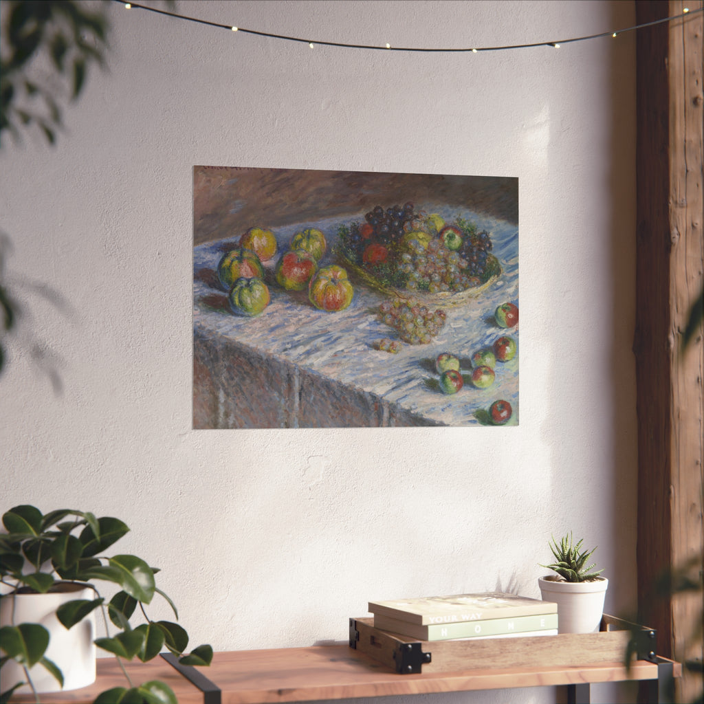 Claude Monet - Apples and Grapes | Fine Art Poster