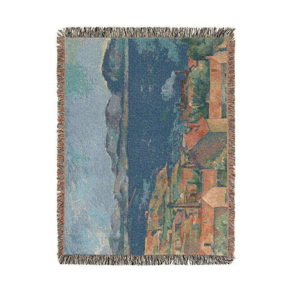 Paul Cezanne - The Bay of Marseille, Seen from L'Estaque | Woven Tapestry Blanket