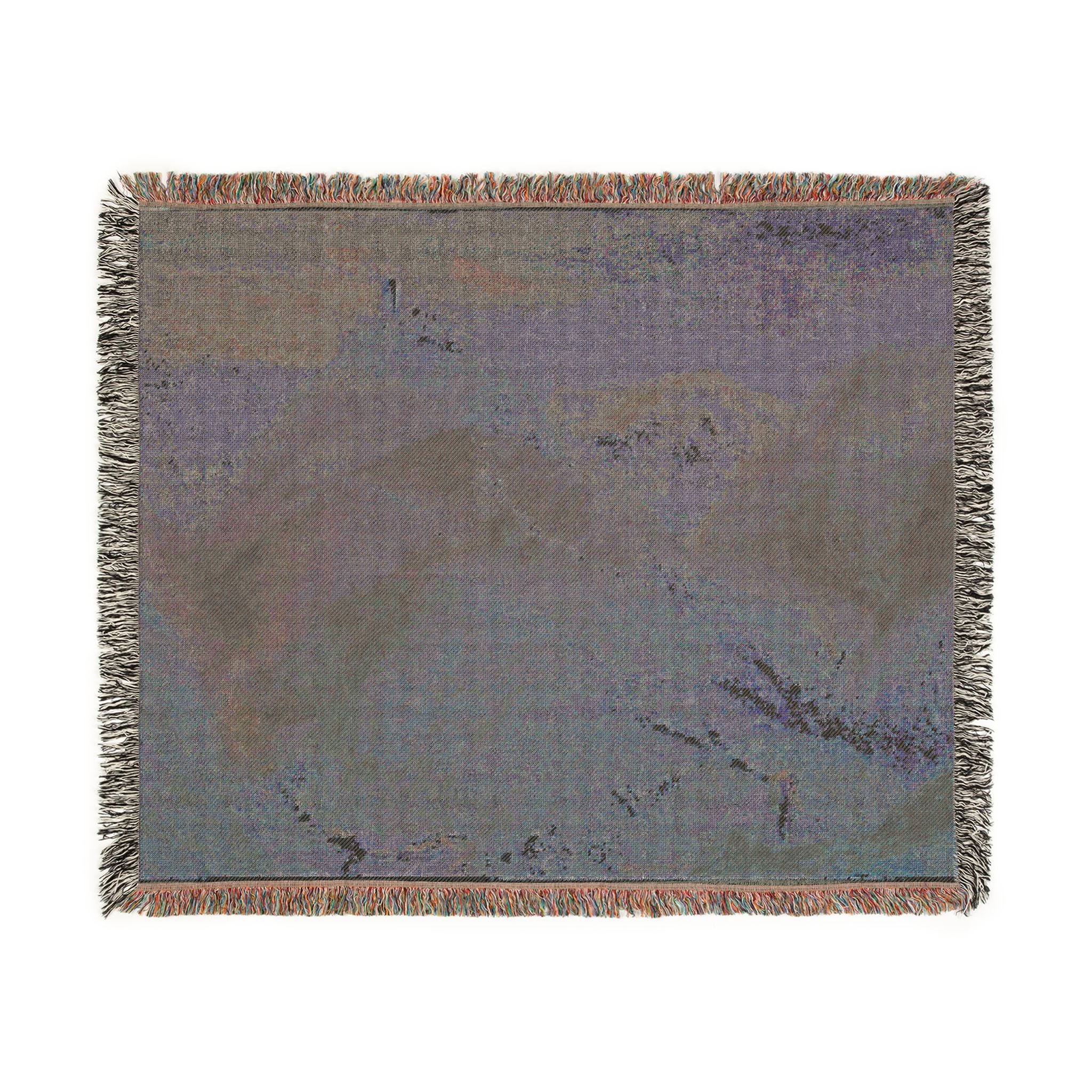 Joseph Mallord William Turner - Castle on Height near Geneva | Woven Tapestry Blanket