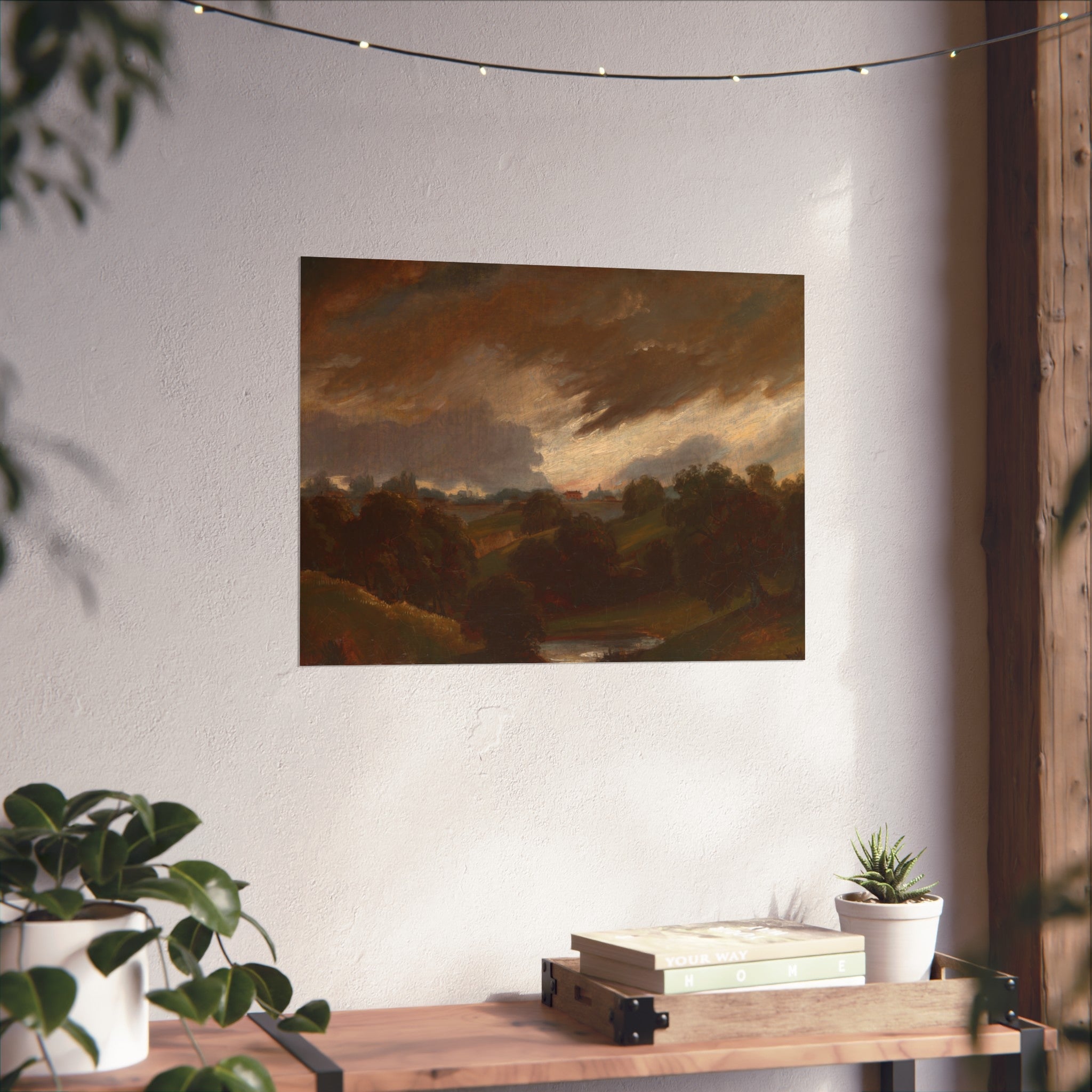Style of John Constable - Hampstead, Stormy Sky | Fine Art Poster