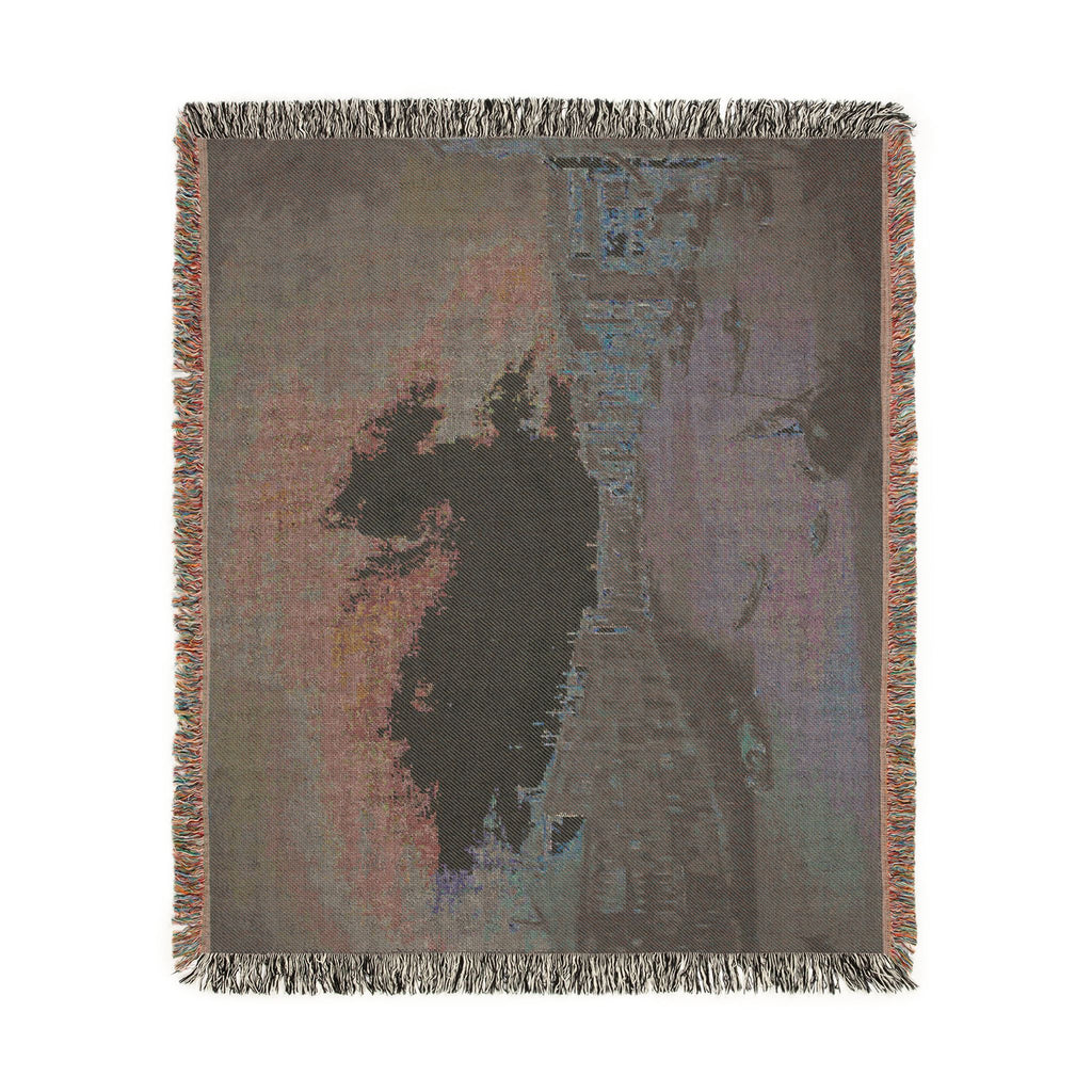Ca' Rezzonico - Canal Grande da Palazzo Balbi a Rialto C.1722 - Canaletto | Woven Tapestry Blanket