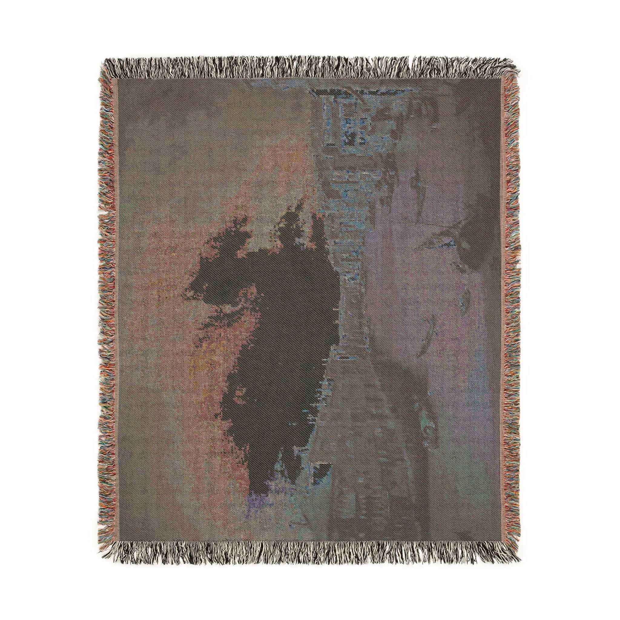 Ca' Rezzonico - Canal Grande da Palazzo Balbi a Rialto C.1722 - Canaletto | Woven Tapestry Blanket