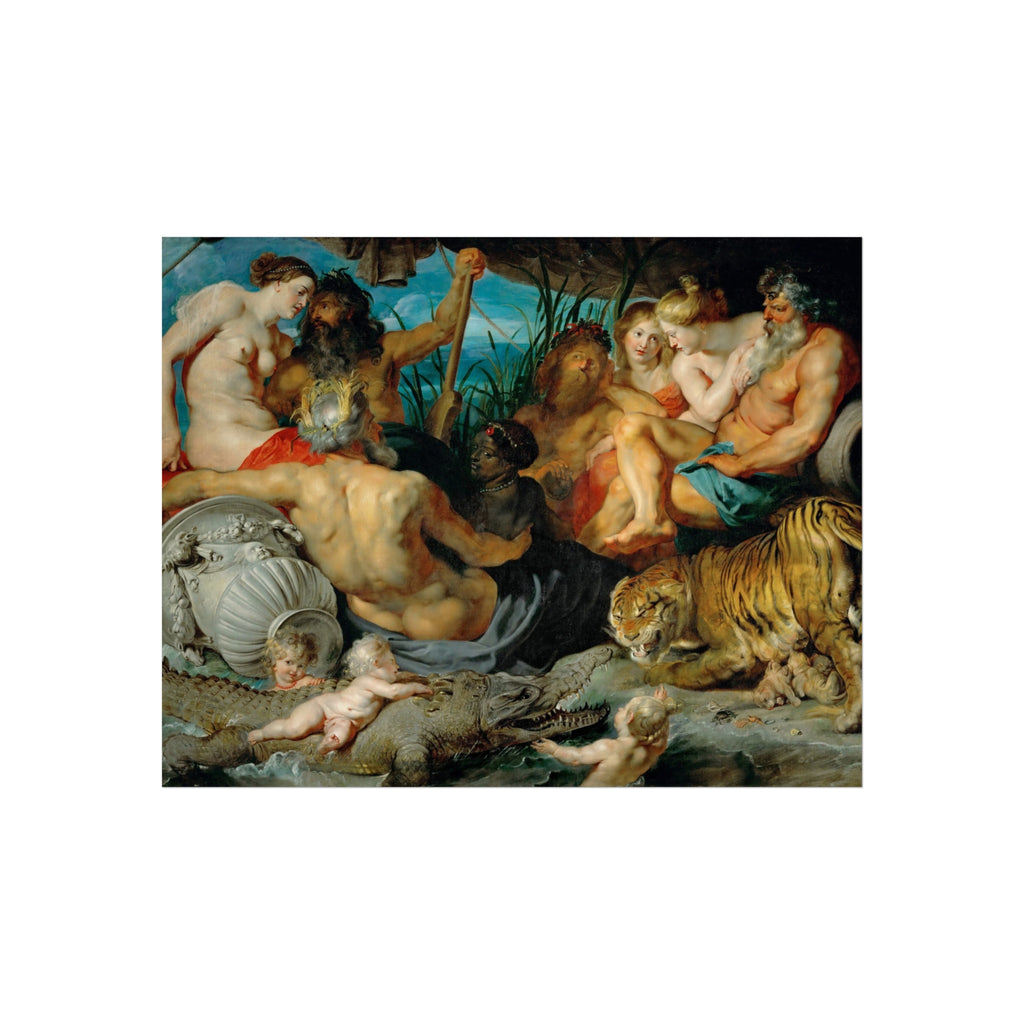 Peter Paul Rubens - The Four Continents | Fine Art Poster