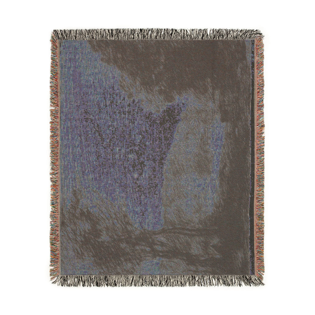 Jean Baptiste Camille Corot - Wooded Countryside | Woven Tapestry Blanket
