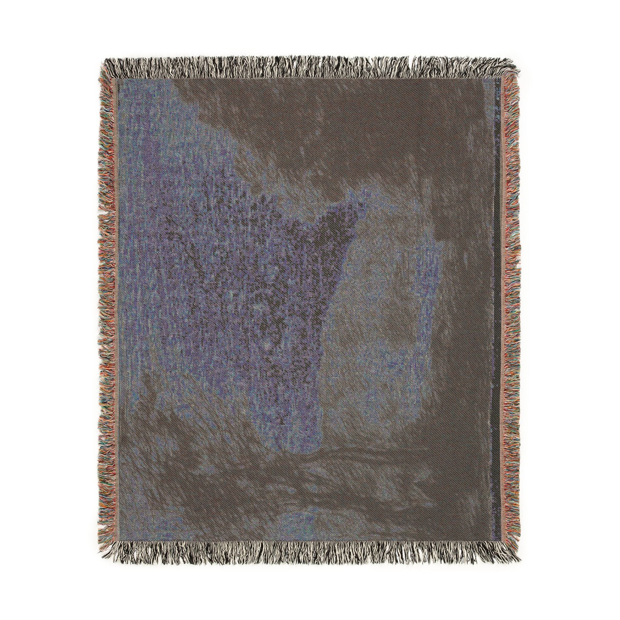 Jean Baptiste Camille Corot - Wooded Countryside | Woven Tapestry Blanket
