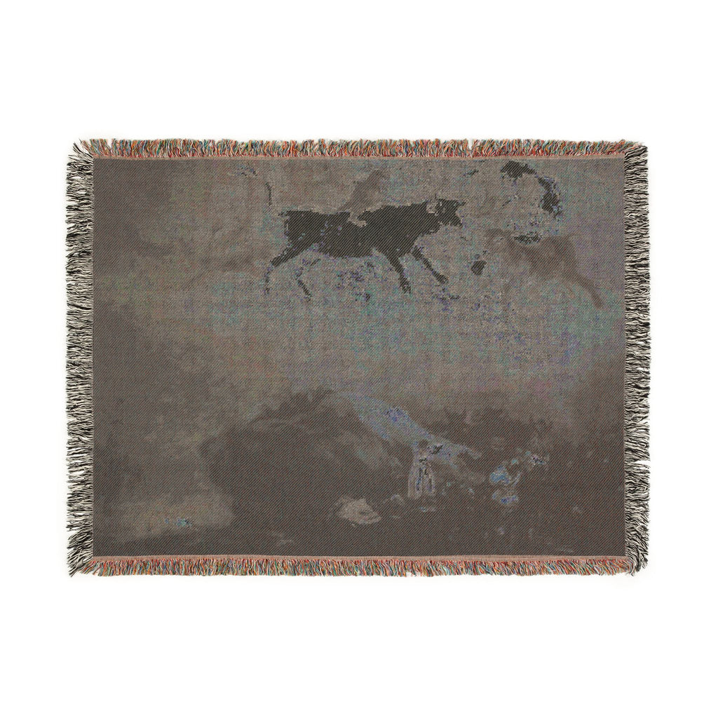 (Agen) Caprice - Francisco de Goya 1818-1819 - Musée des Beaux-Arts d'Agen | Woven Tapestry Blanket