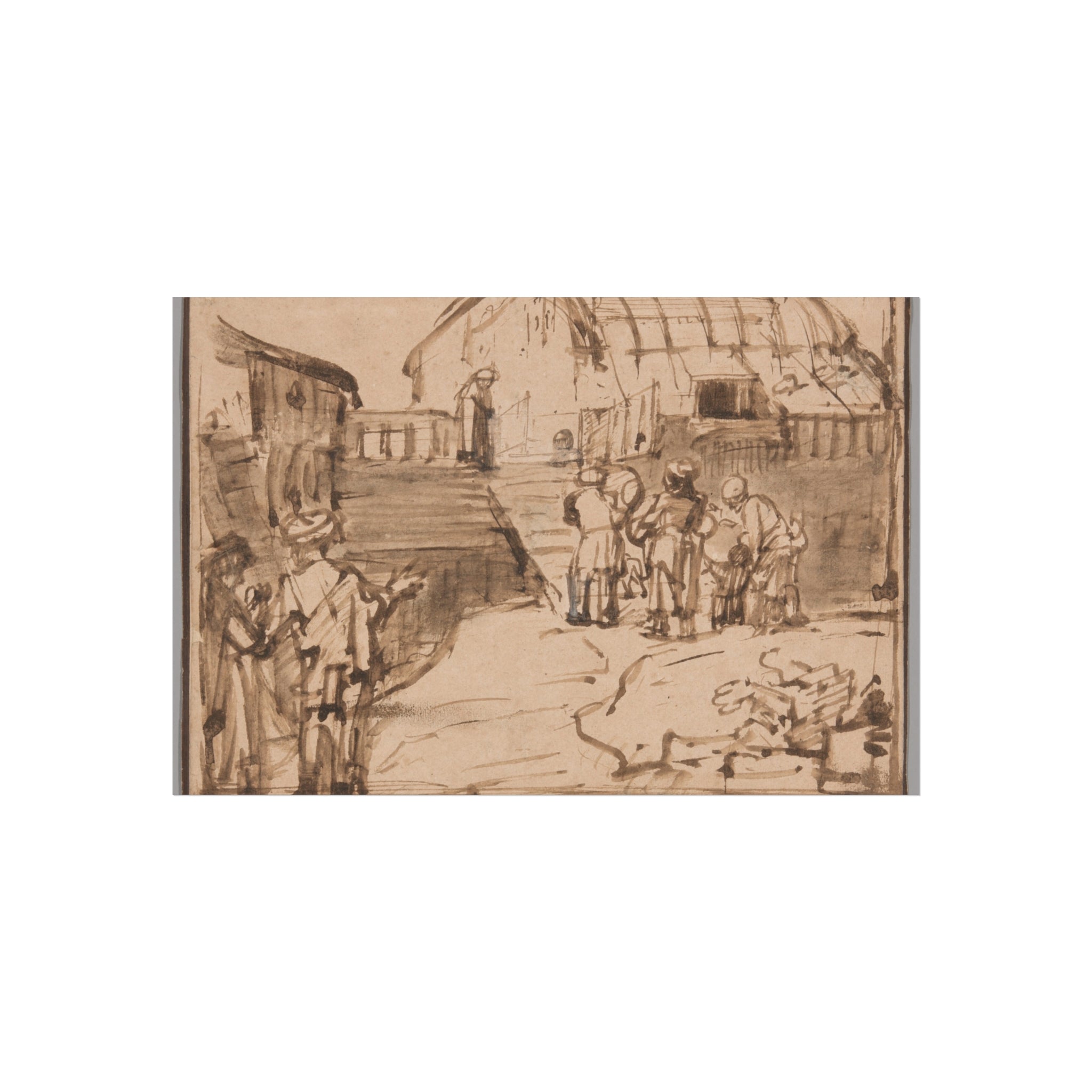 Rembrandt van Rijn - Noah's Ark | Fine Art Poster