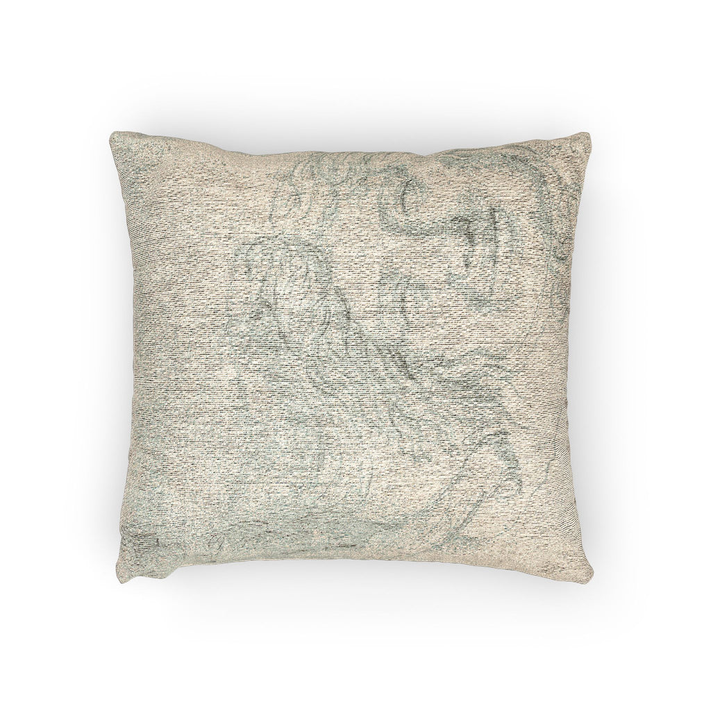 Style of Jacques Louis David - Perseus and the Gorgon's Head | Woven Pillow