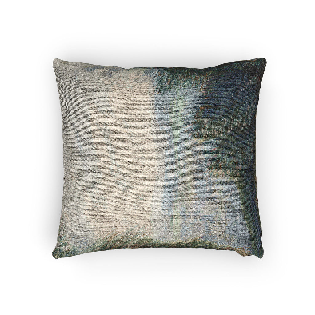 Pierre-Auguste Renoir - The Auvers Valley on the Oise River | Woven Pillow