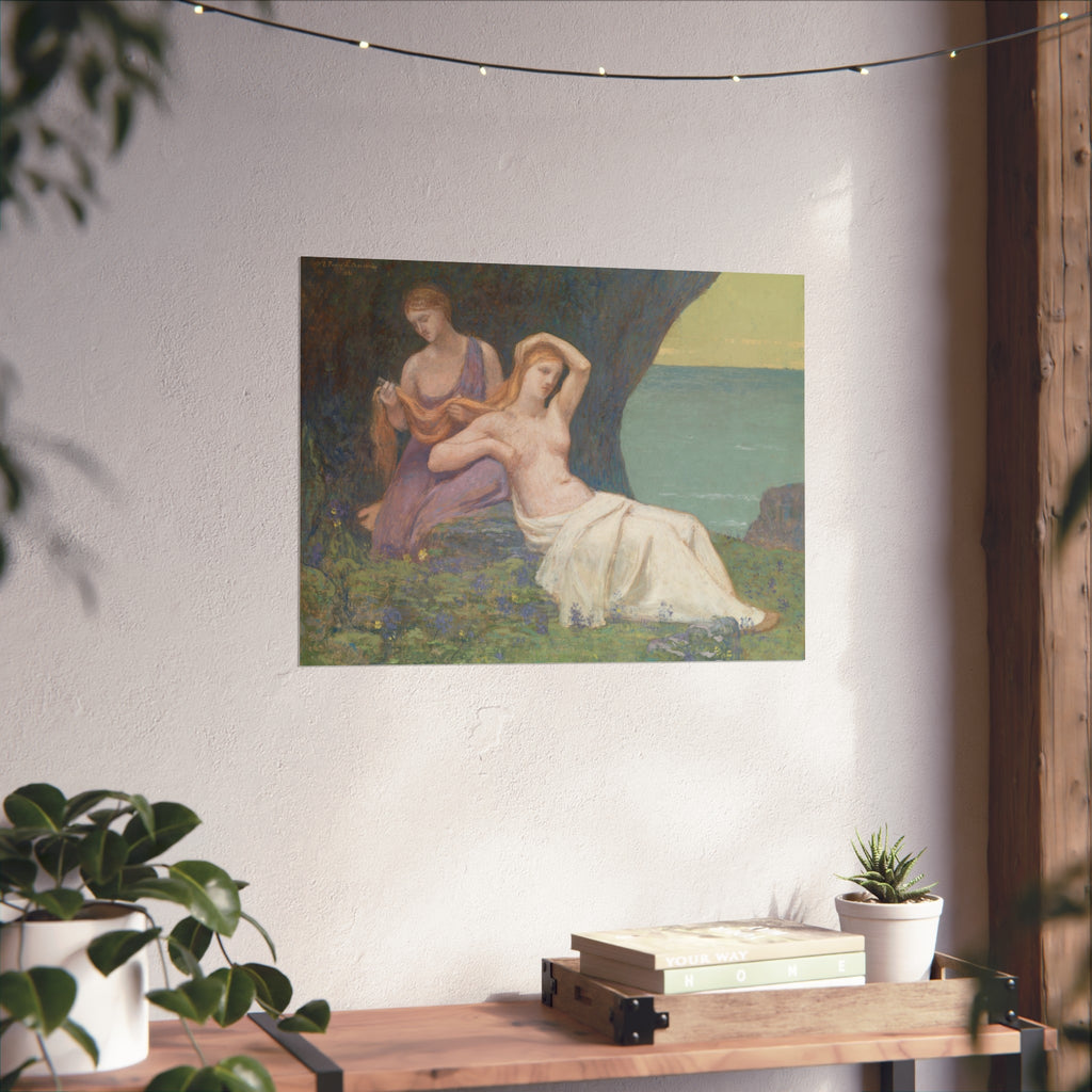 Pierre Puvis de Chavannes - In the Heather | Fine Art Poster