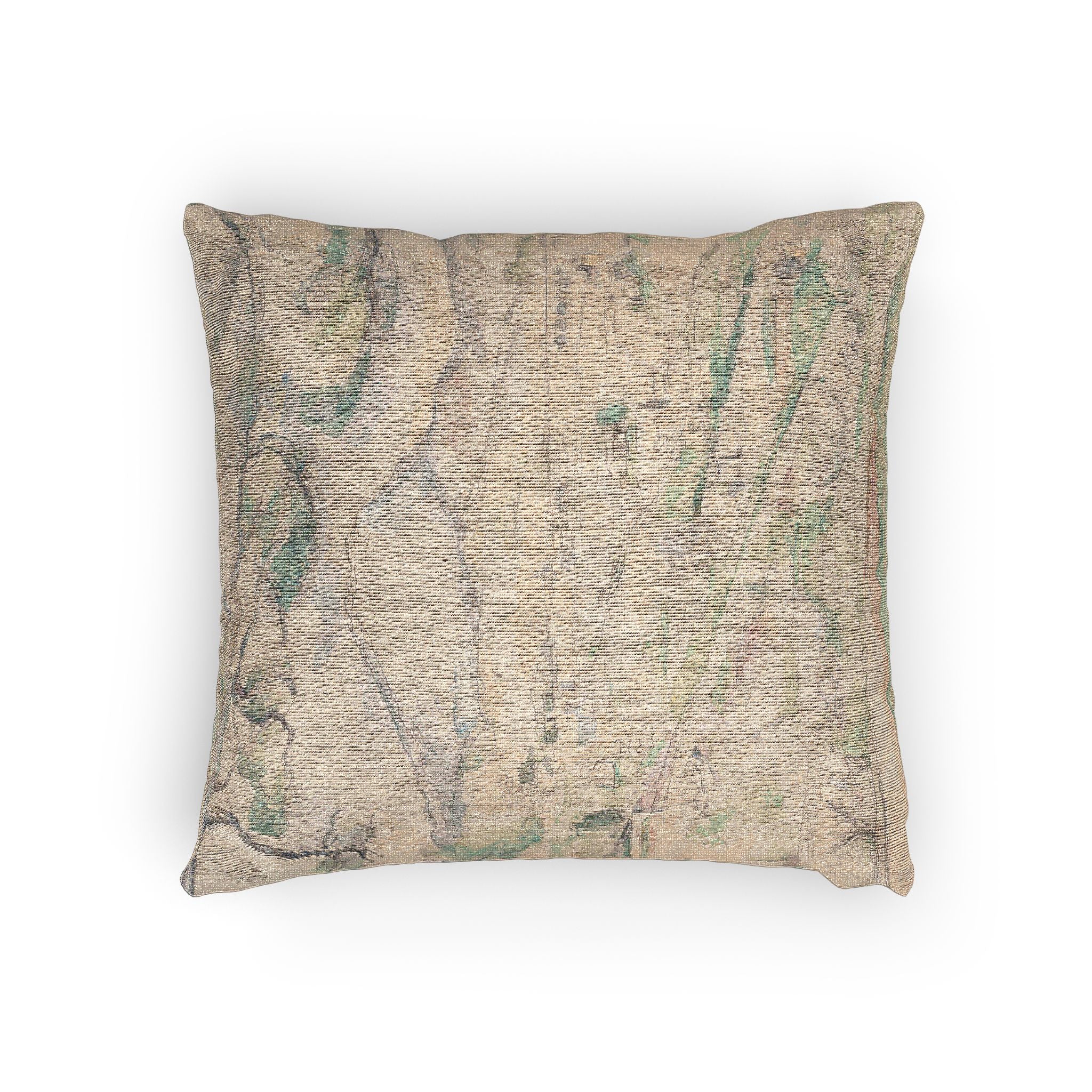 Paul Cezanne - Montagne Sainte-Victoire (The Arc Valley) | Woven Pillow