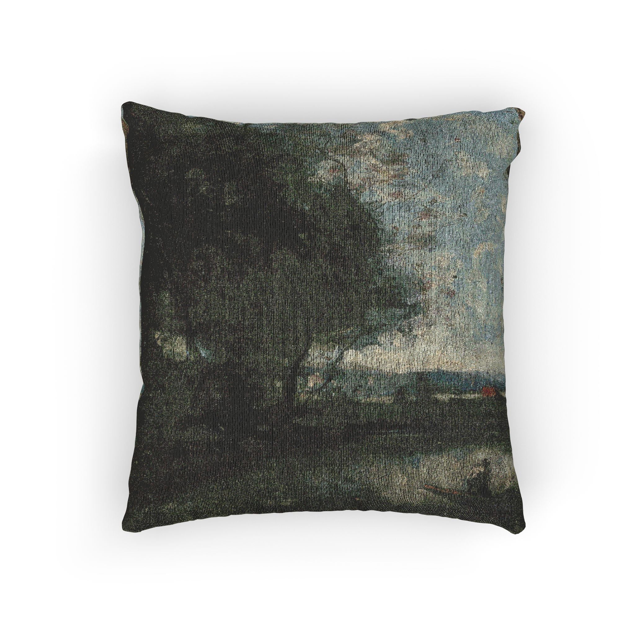 Jean Baptiste Camille Corot - Landscape | Woven Pillow
