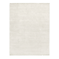 Ivory Solid Hand-Knotted Rug