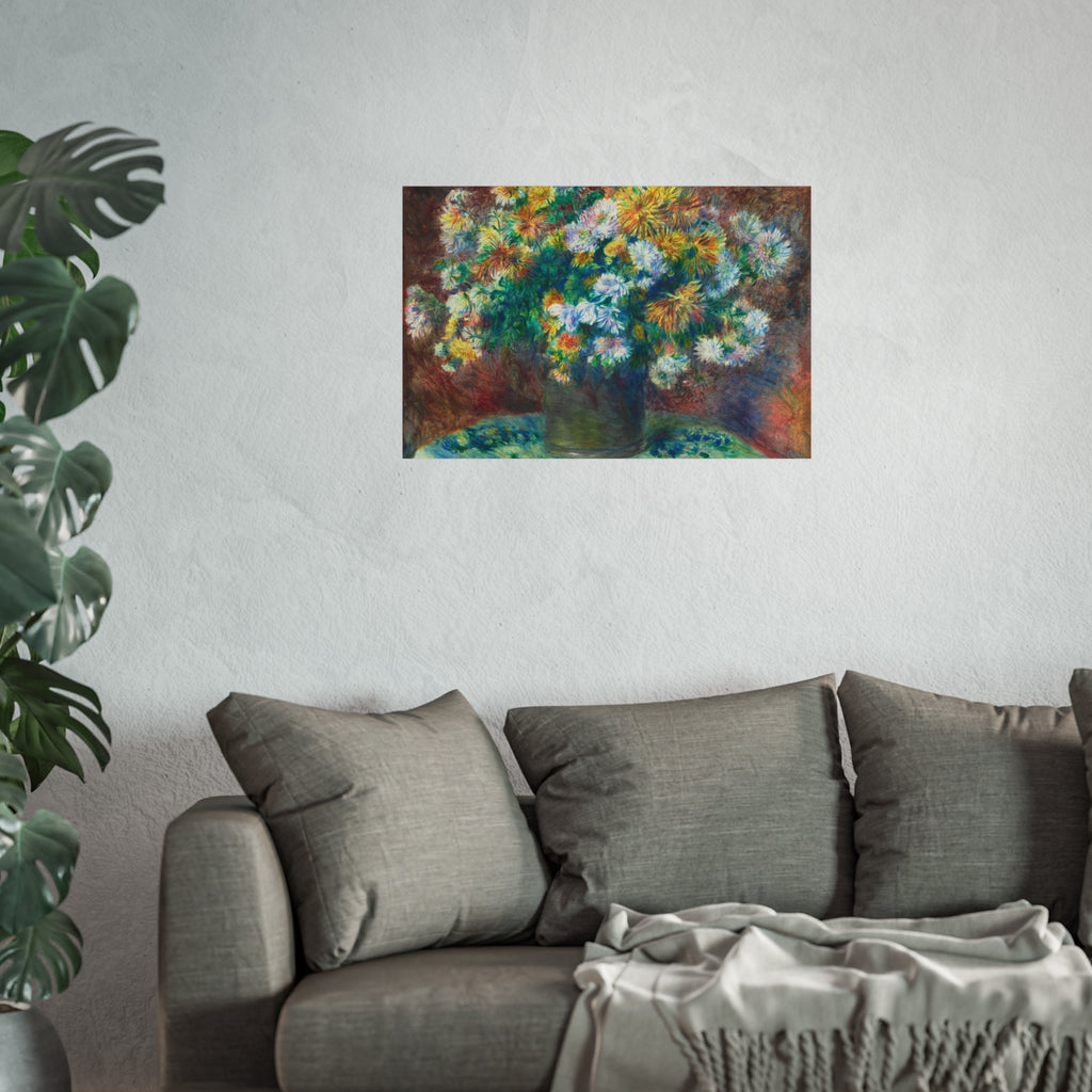 Pierre-Auguste Renoir - Chrysanthemums | Fine Art Poster