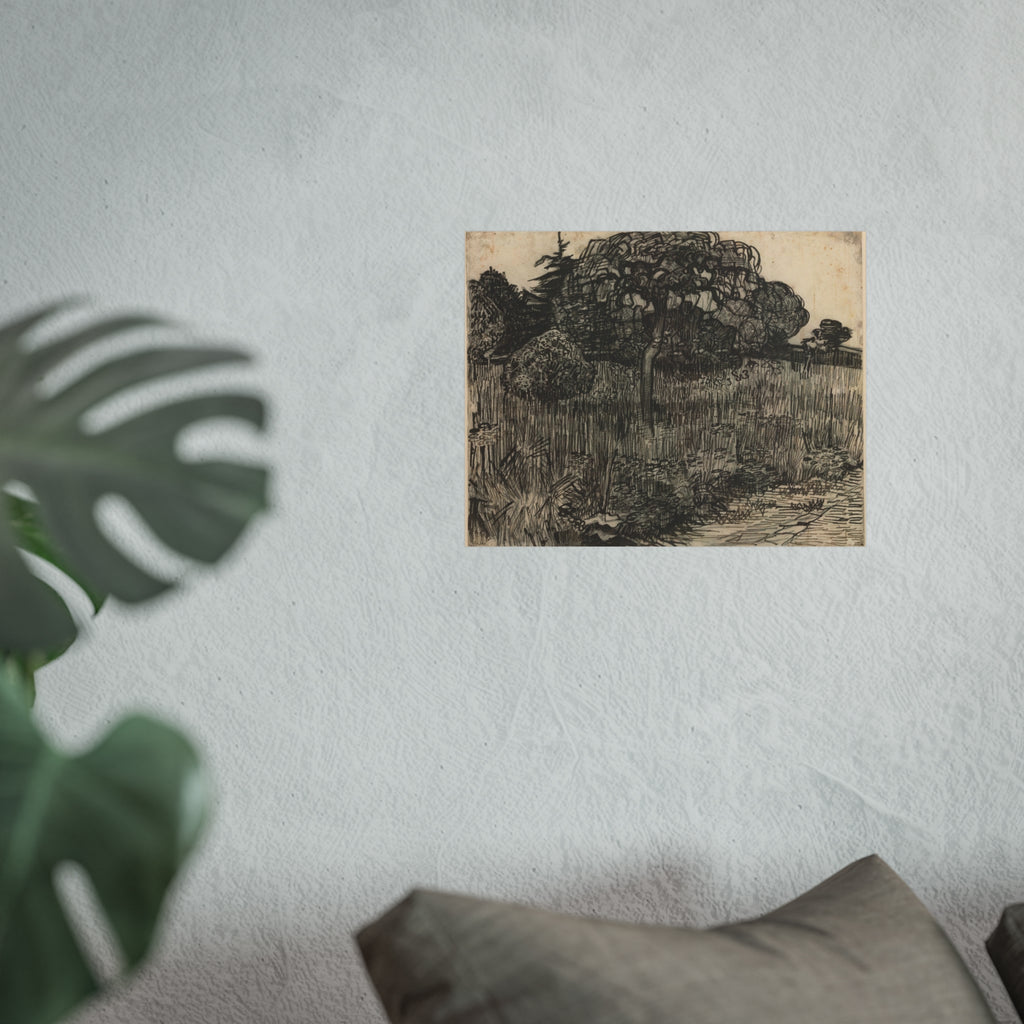 Vincent van Gogh - Weeping Tree | Fine Art Poster