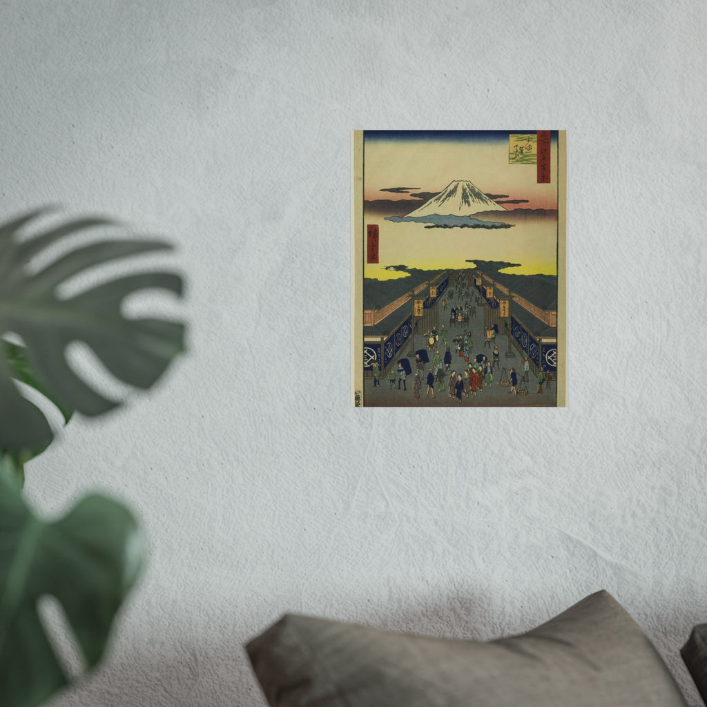 Utagawa Hiroshige - Surugacho | Fine Art Poster