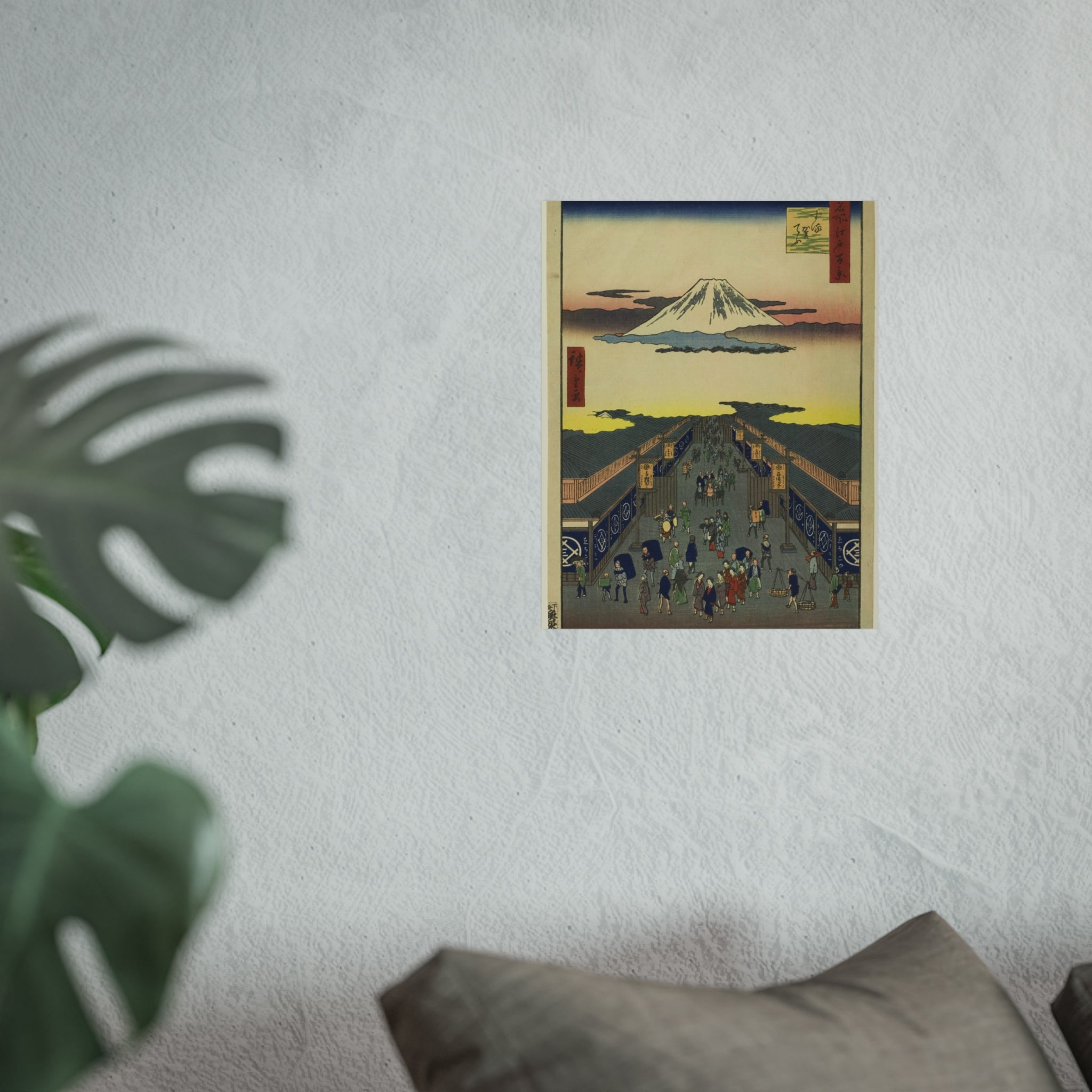 Utagawa Hiroshige - Surugacho | Fine Art Poster