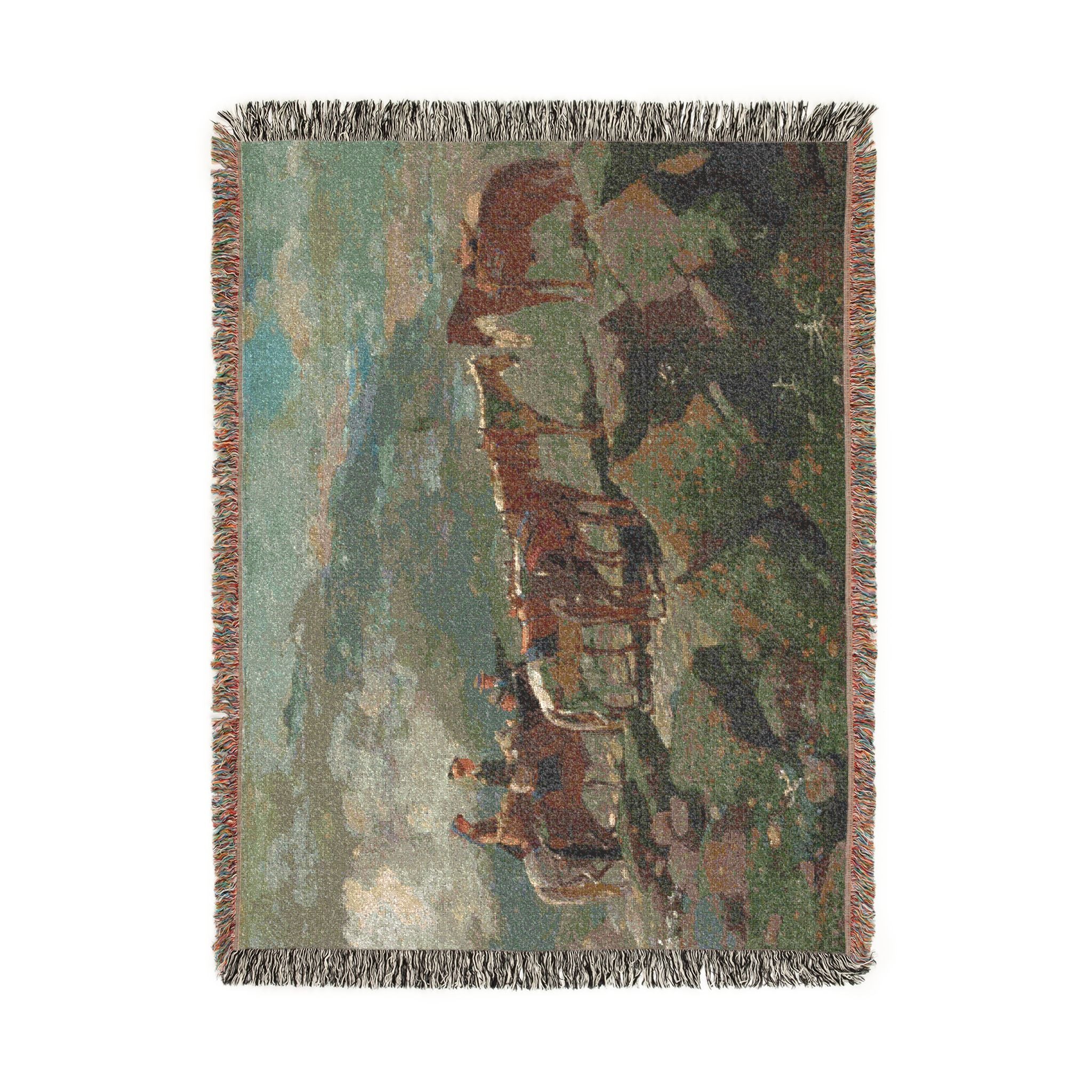 Winslow Homer - Mount Washington | Woven Tapestry Blanket