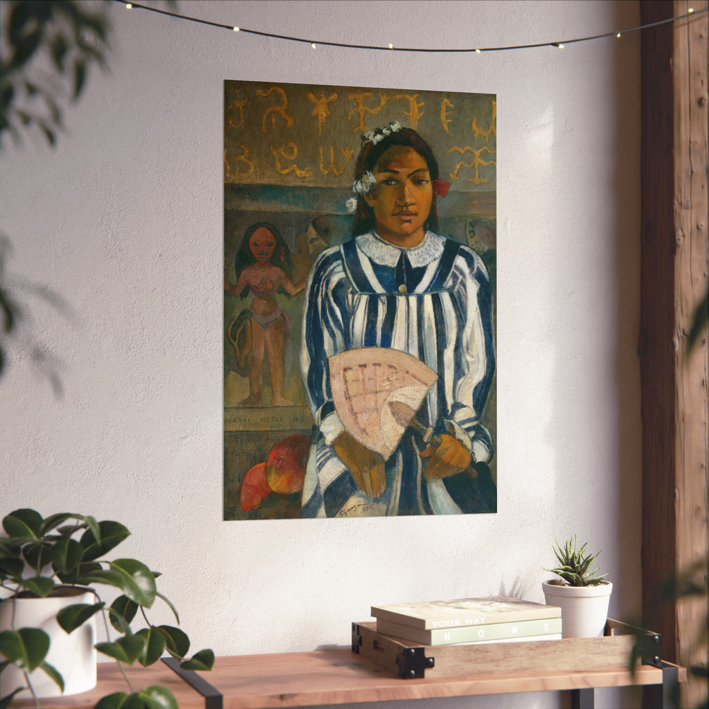 Paul Gauguin - The Ancestors of Tehamana | Fine Art Poster