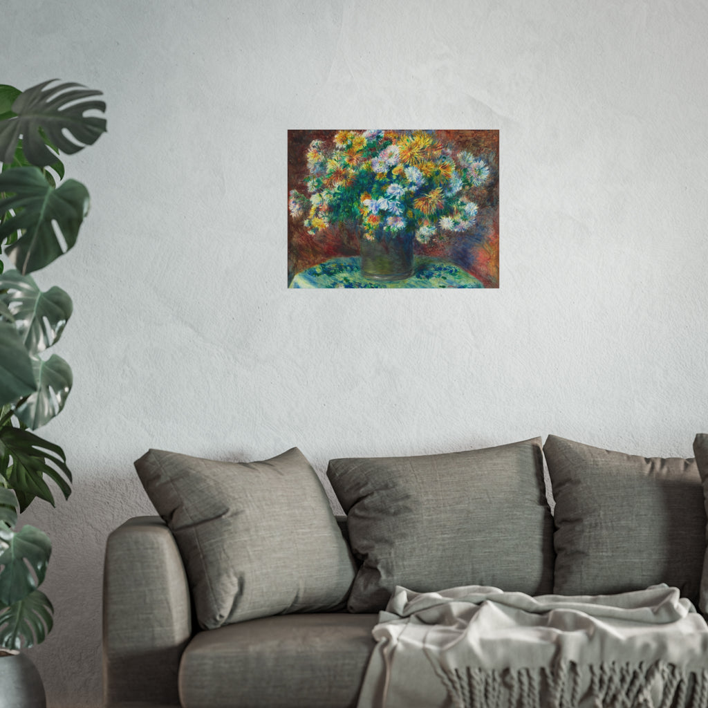 Pierre-Auguste Renoir - Chrysanthemums | Fine Art Poster