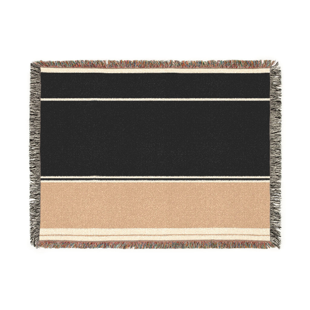 Ember Throw — Ink · Honey · Warm White