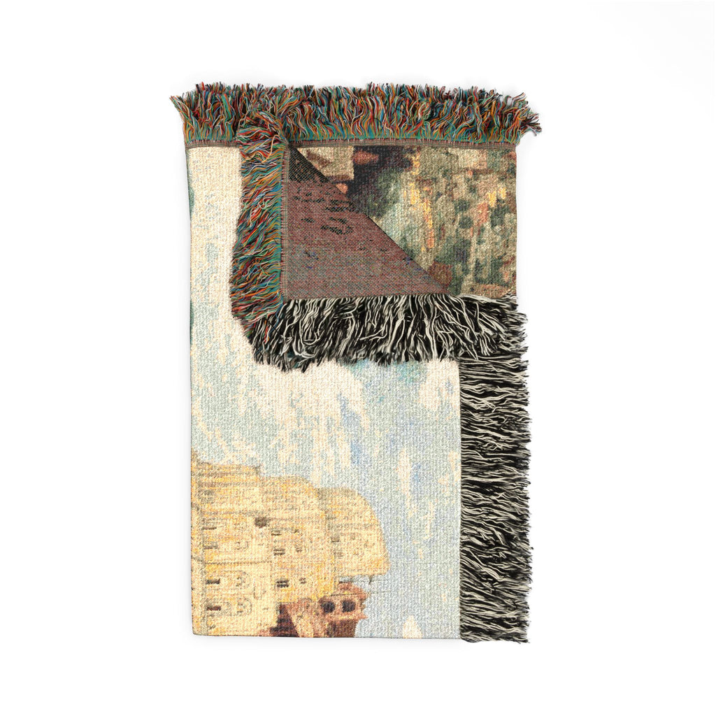 Pieter Bruegel the Elder - The Tower of Babel (Vienna) - Google Art Project - edited | Woven Tapestry Blanket