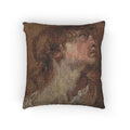 Anthony van Dyck - Head of a Girl | Woven Pillow
