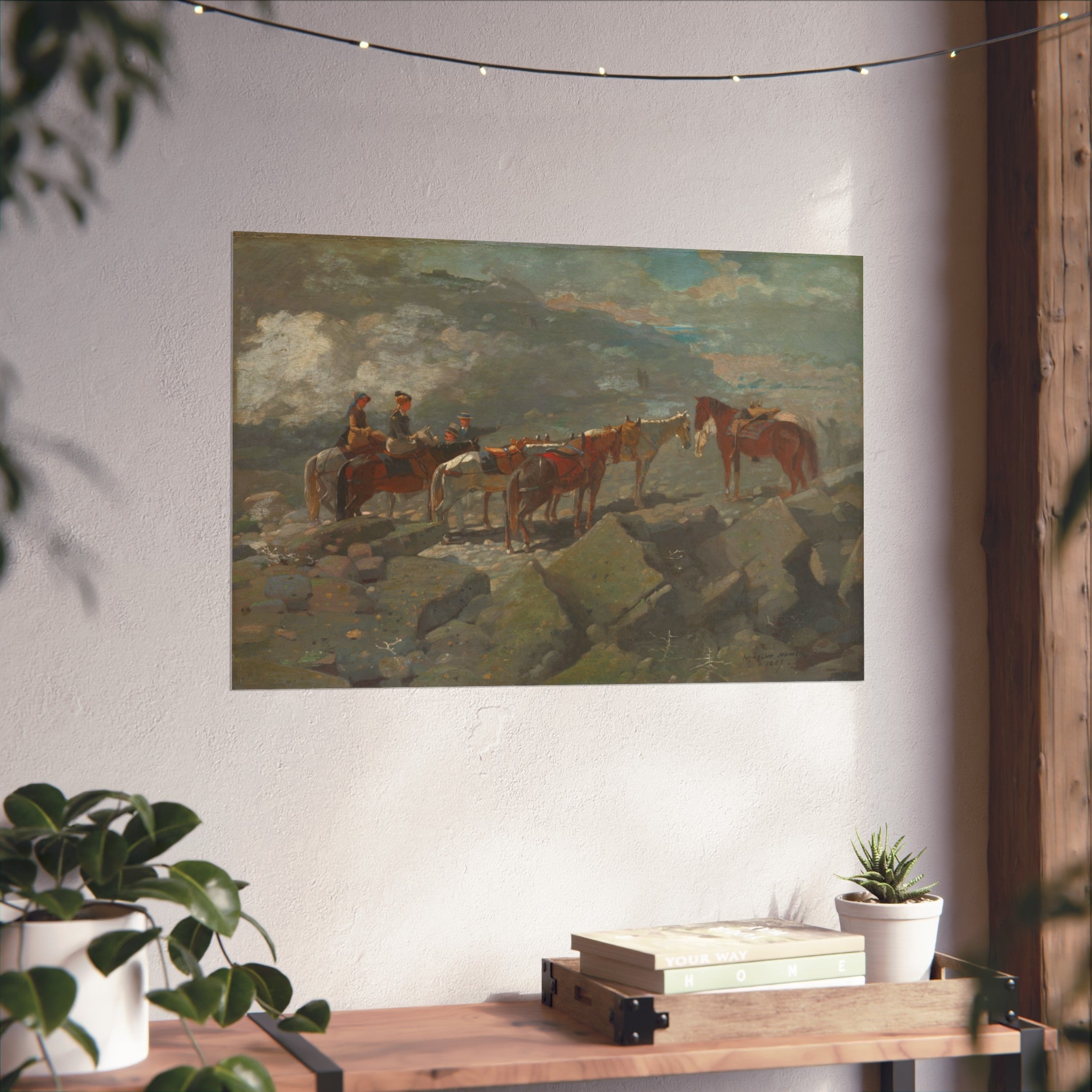 Winslow Homer - Mount Washington | Fine Art Poster