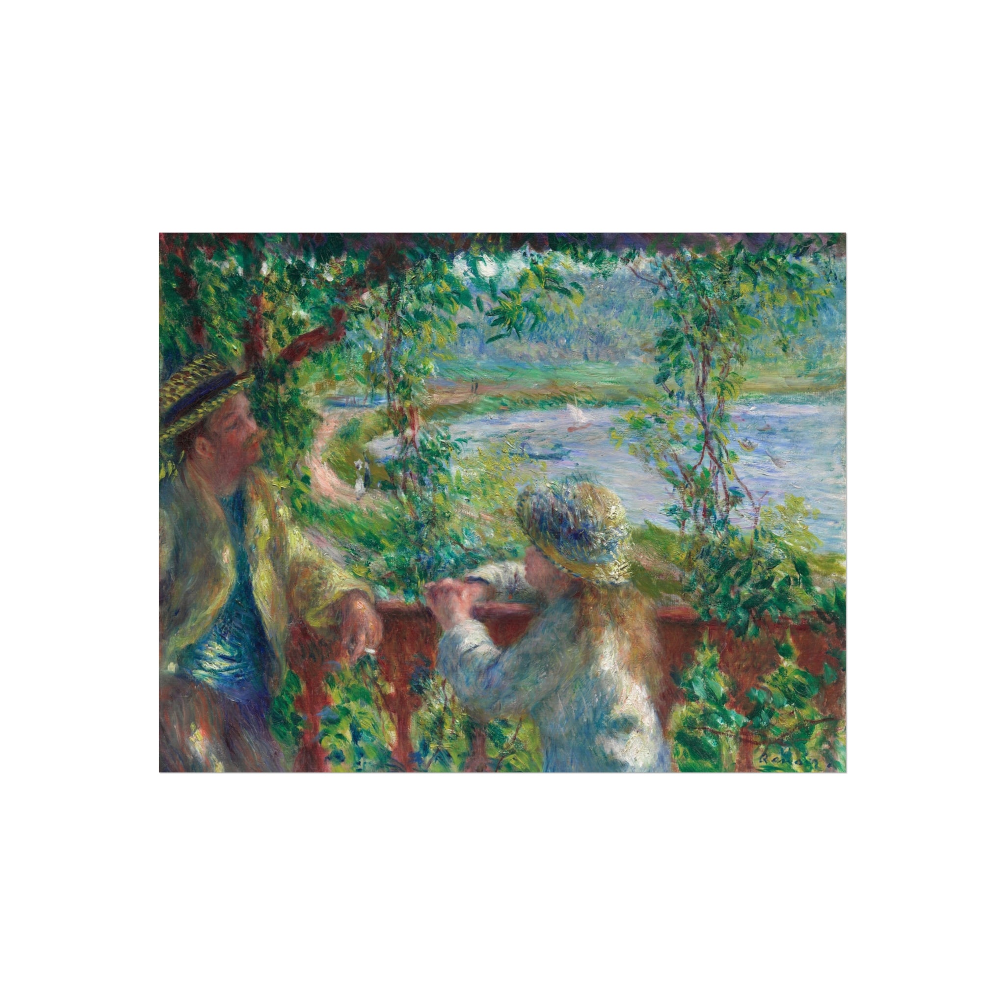 Pierre-Auguste Renoir - Near the Lake | Fine Art Poster