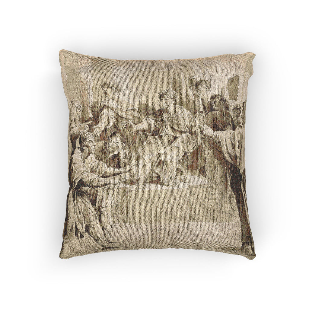 John Constable - Blinding of Elymas | Woven Pillow