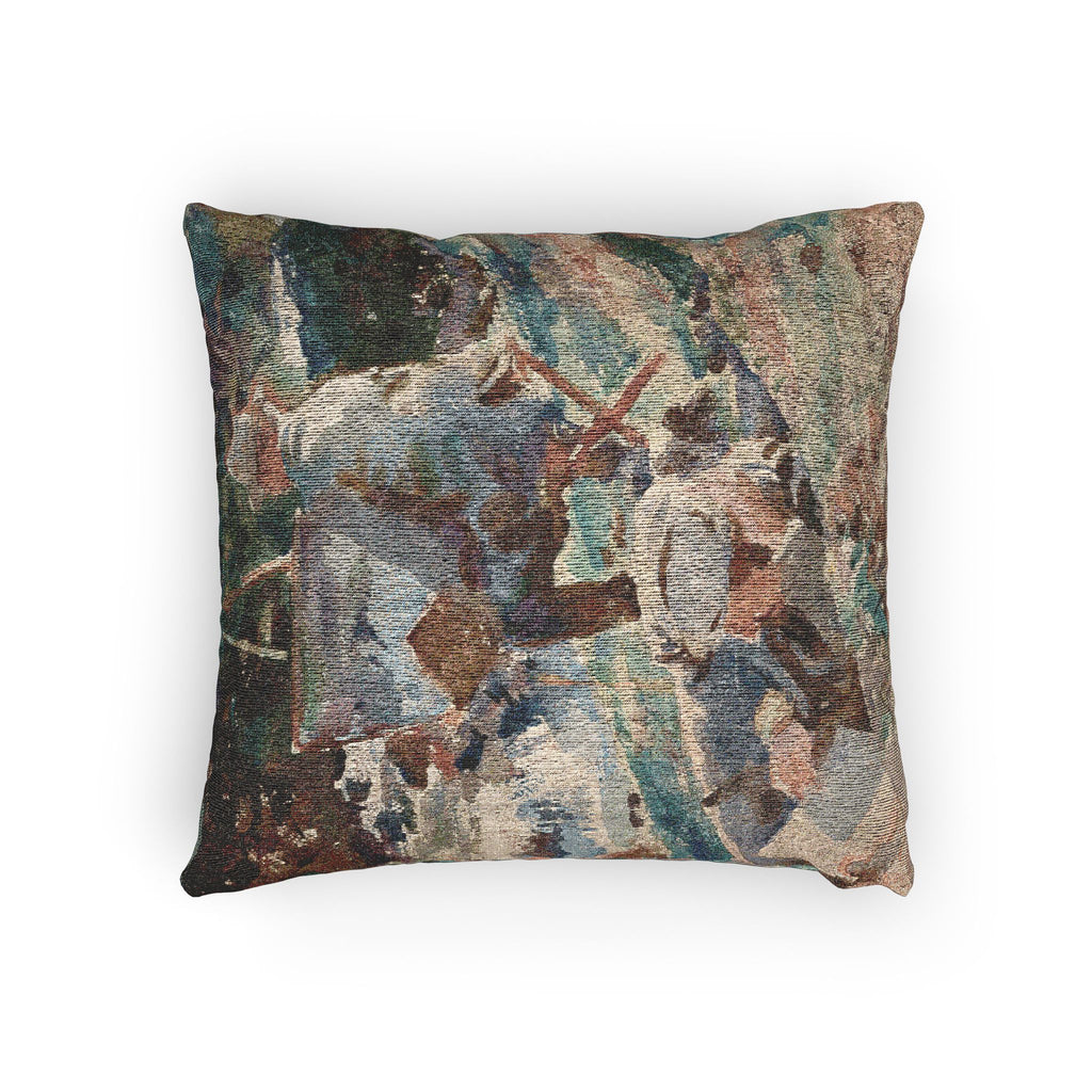 John Singer Sargent - An Artist at His Easel | Woven Pillow