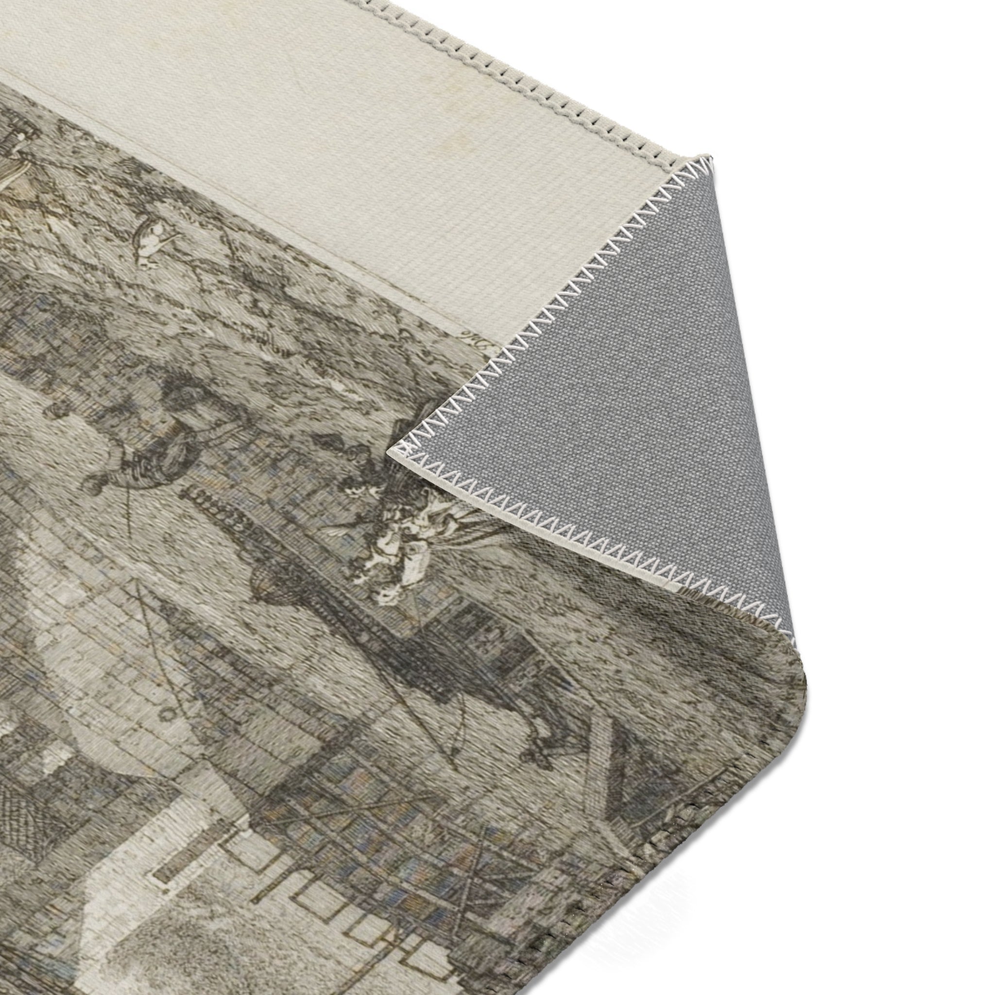 Canaletto - Le Porte Del Dolo, from Vedute | Area Rug