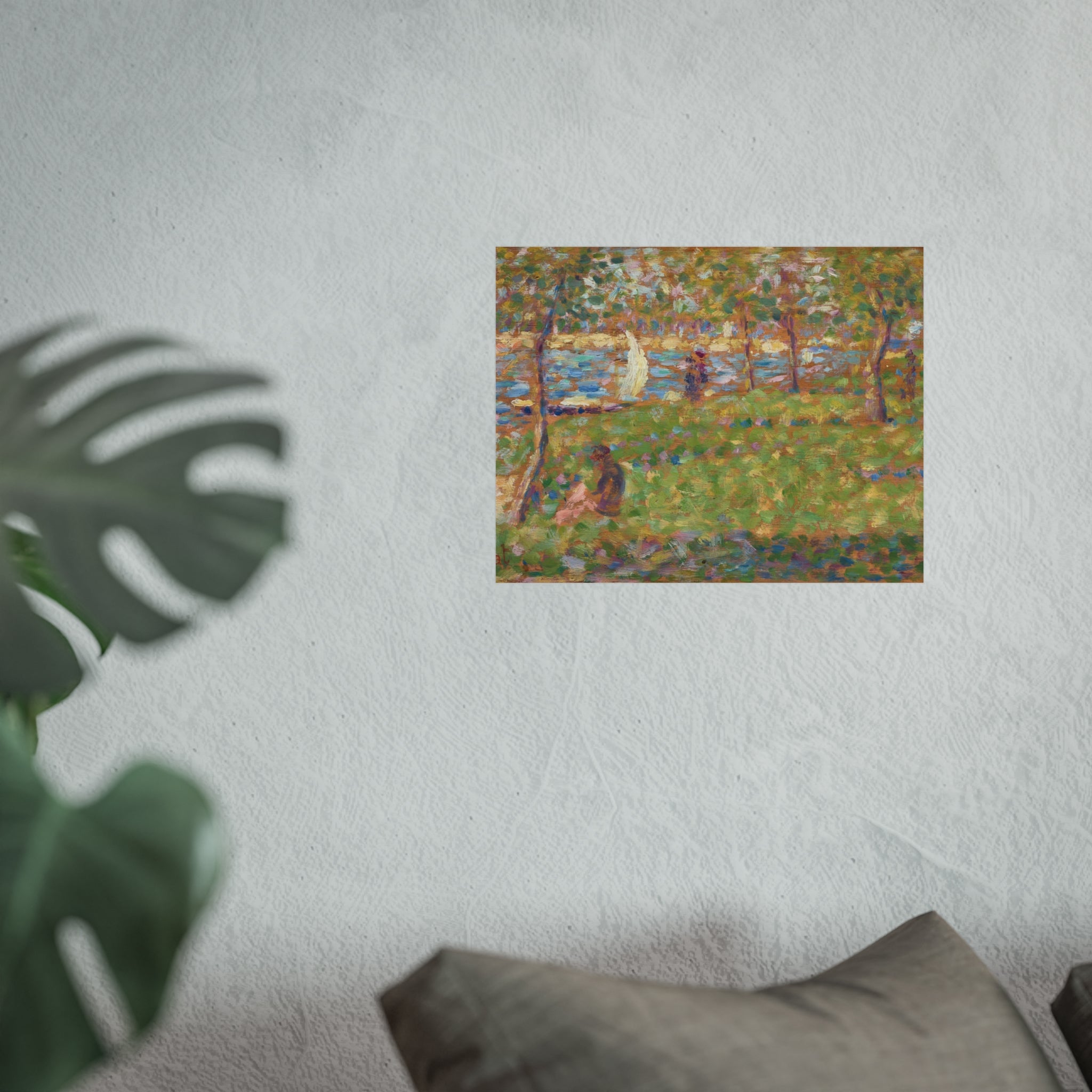 Georges Seurat - Oil Sketch for La Grande Jatte | Fine Art Poster