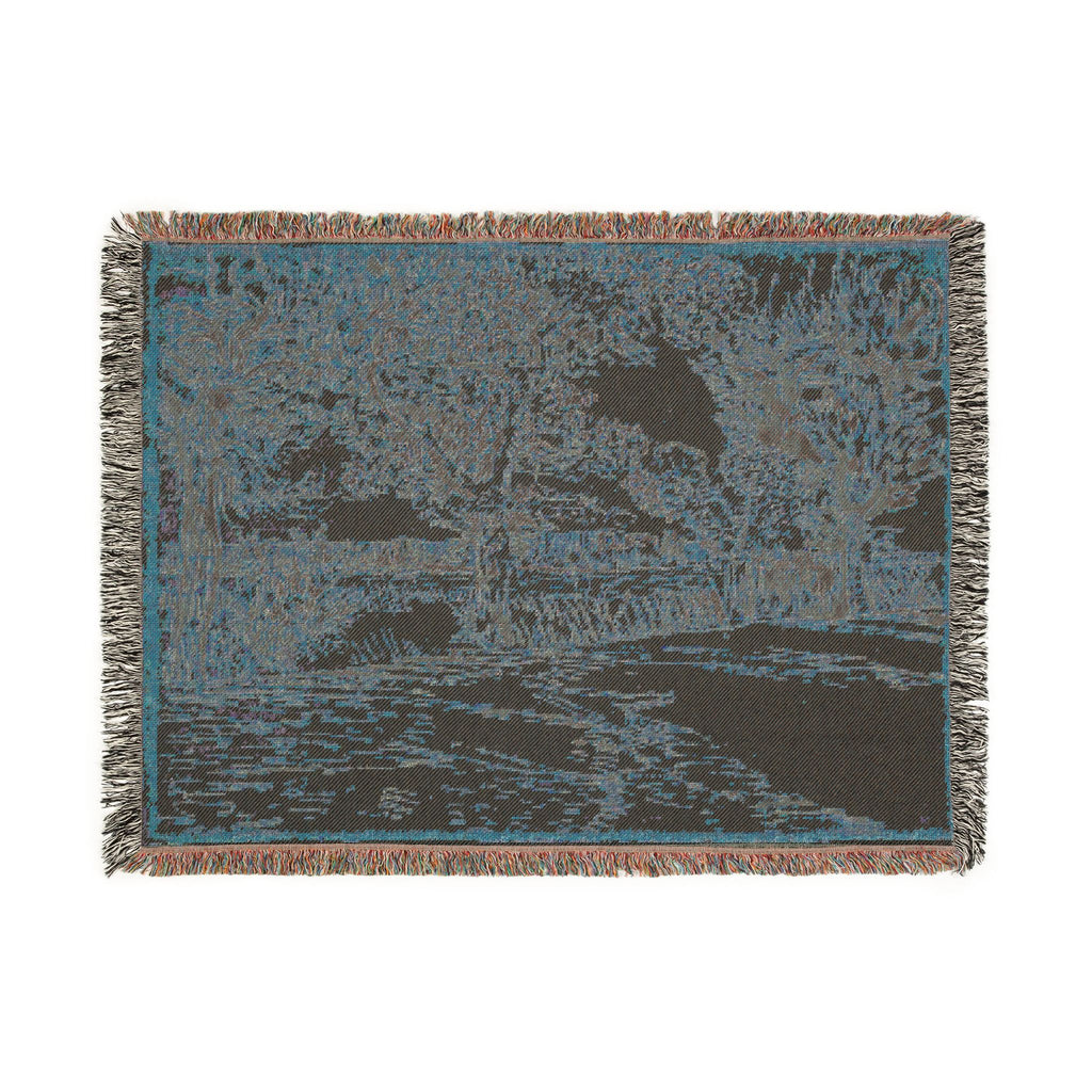 Vincent van Gogh - Landscape at Arles | Woven Tapestry Blanket
