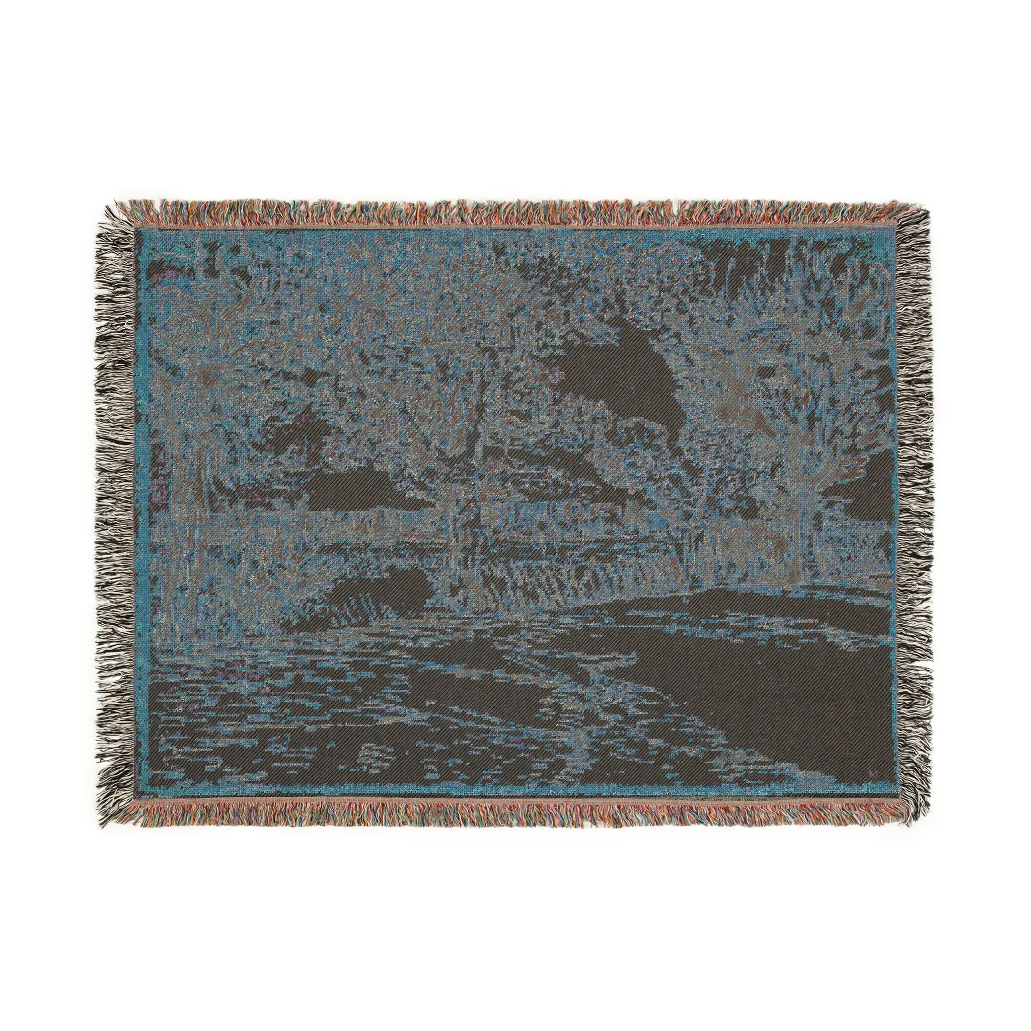 Vincent van Gogh - Landscape at Arles | Woven Tapestry Blanket