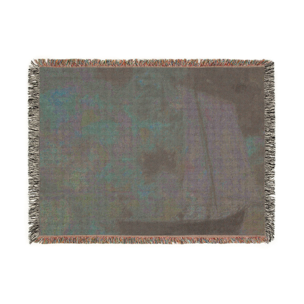 Odilon Redon - Flower Clouds | Woven Tapestry Blanket