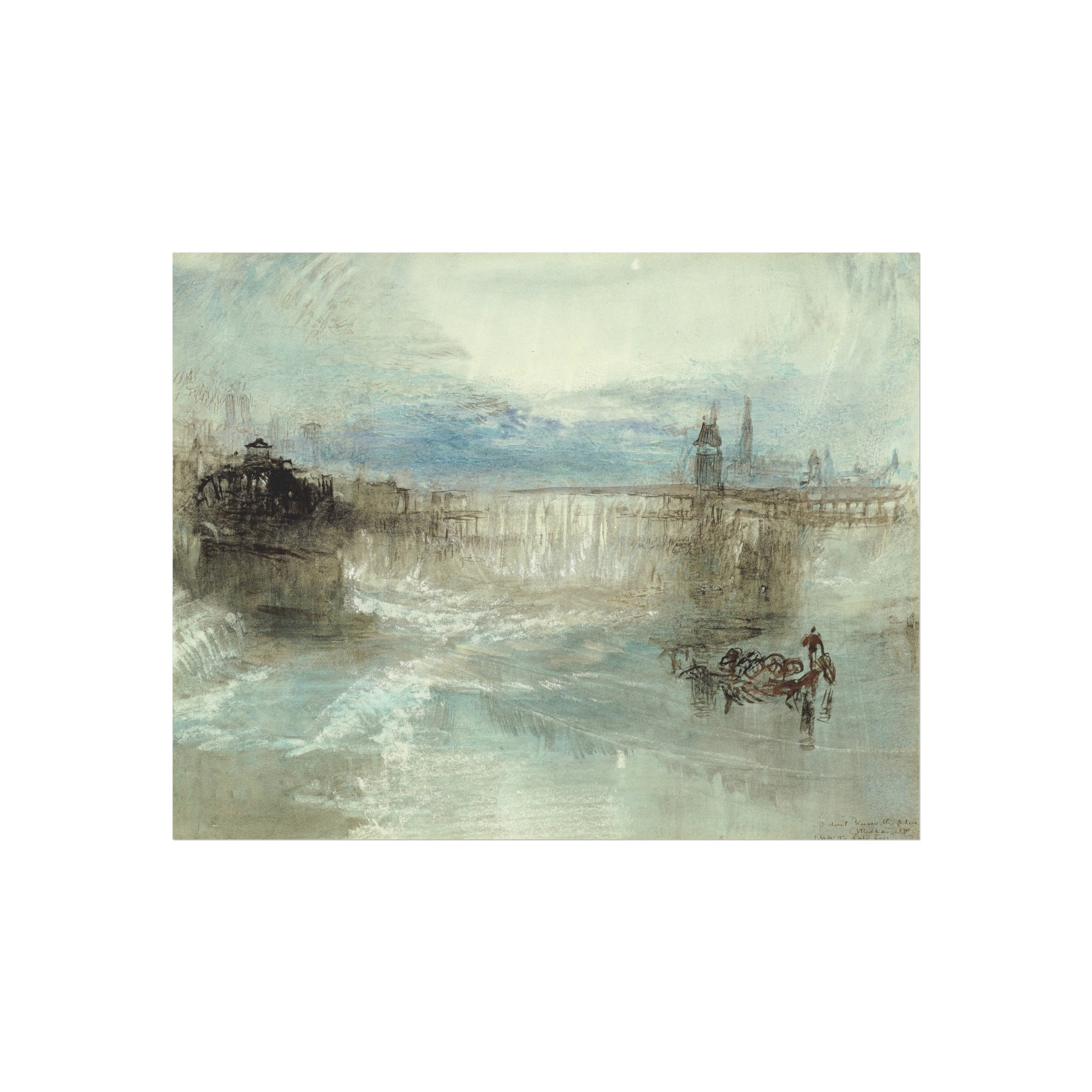 Joseph Mallord William Turner - View of Lucerne | Fine Art Poster