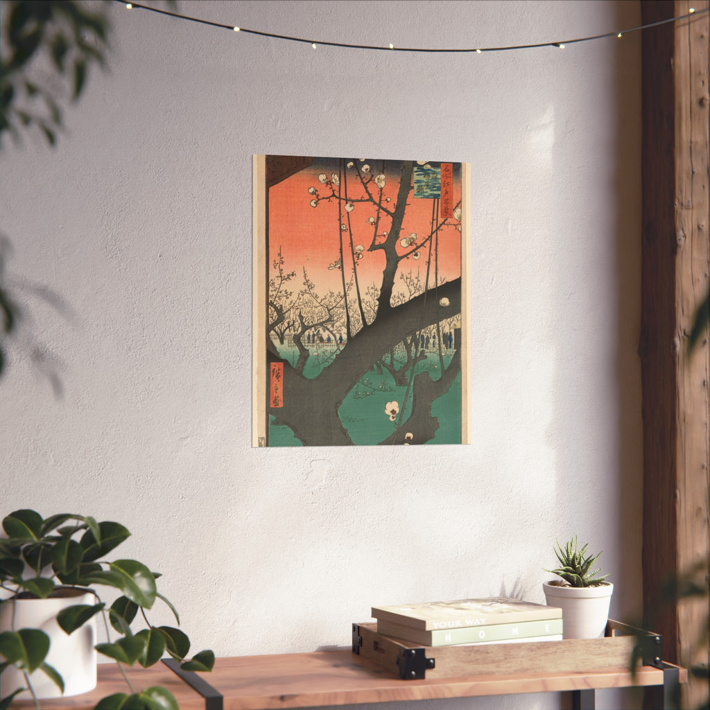Utagawa Hiroshige - Plum Garden at Kameido | Fine Art Poster