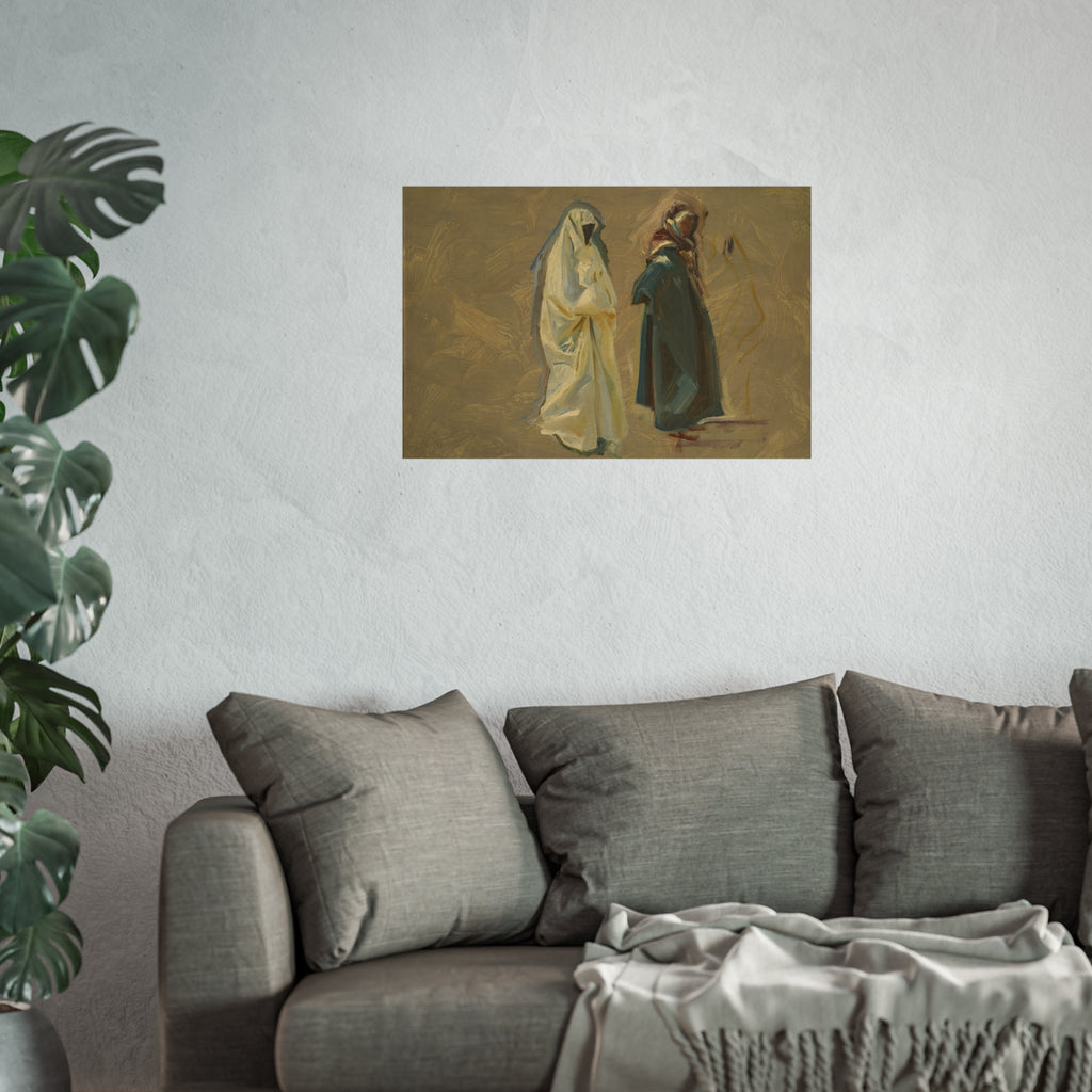 John Singer Sargent - Study of Two Bedouins | Fine Art Poster