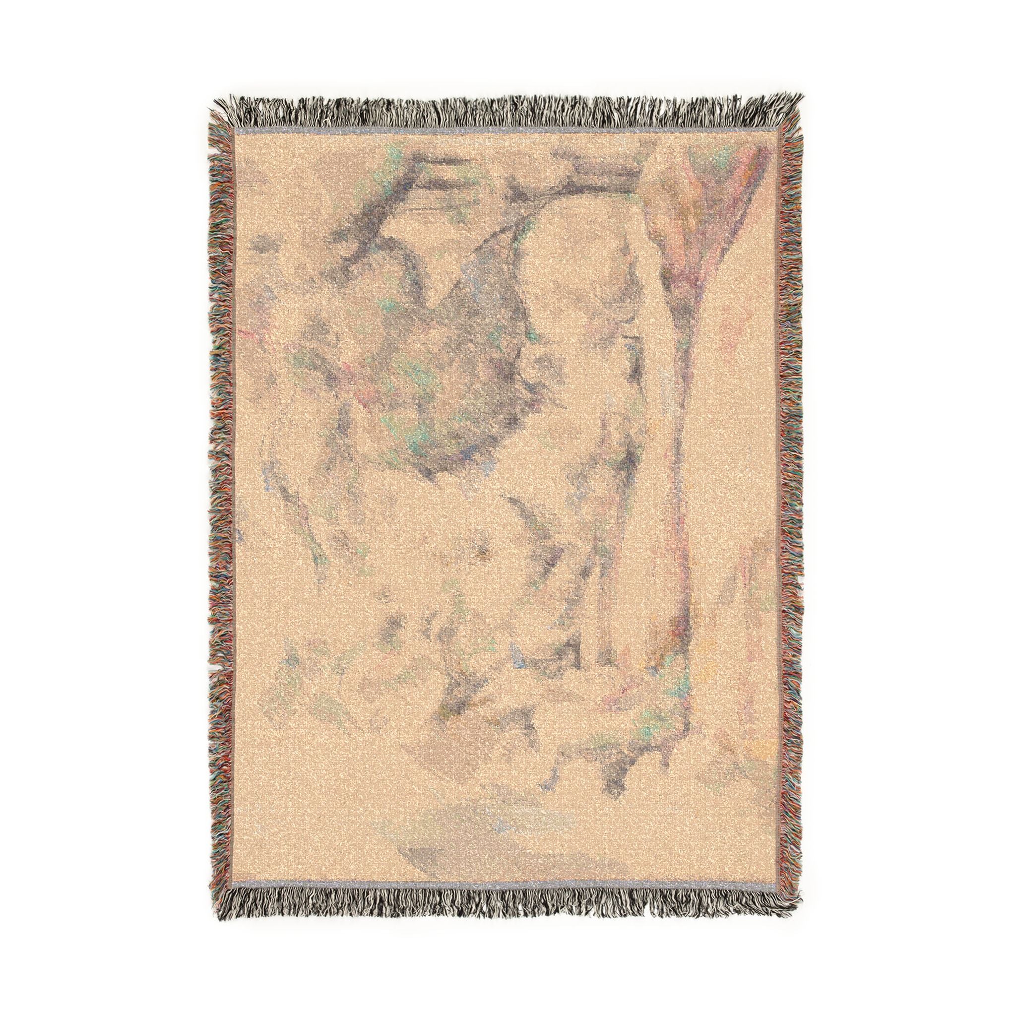 Paul Cezanne - Road in Provence | Woven Tapestry Blanket