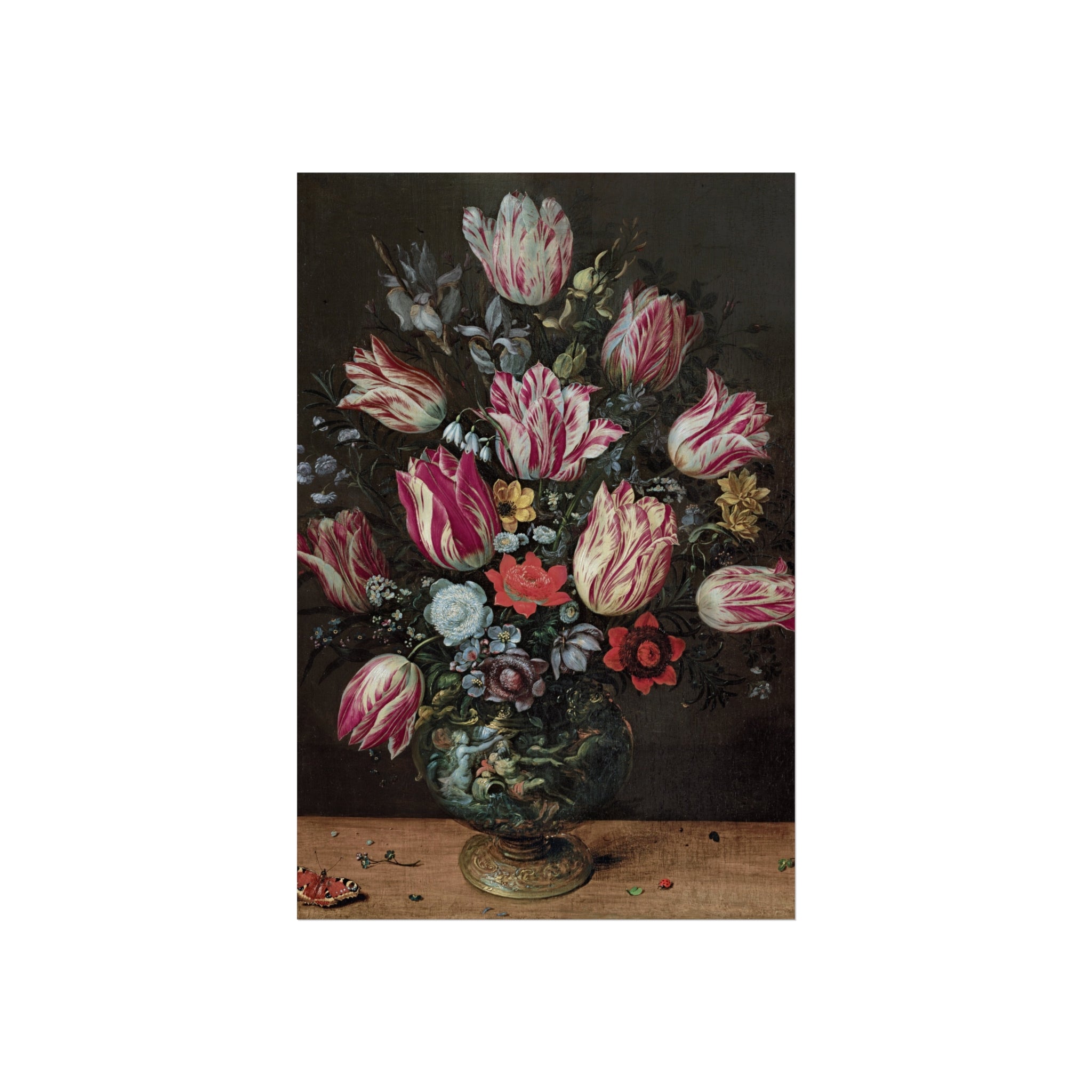 Daniels & Francken - Vase with Tulips | Fine Art Poster