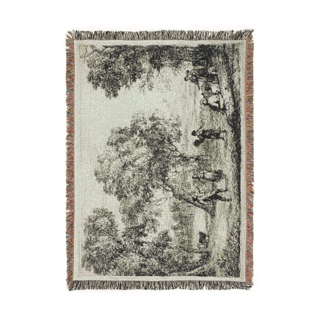 Claude Lorrain - The Country Dance | Woven Tapestry Blanket