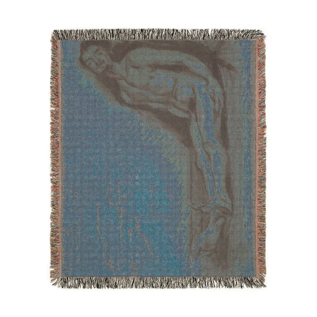 Paul Cezanne - Study for L'Autopsie | Woven Tapestry Blanket