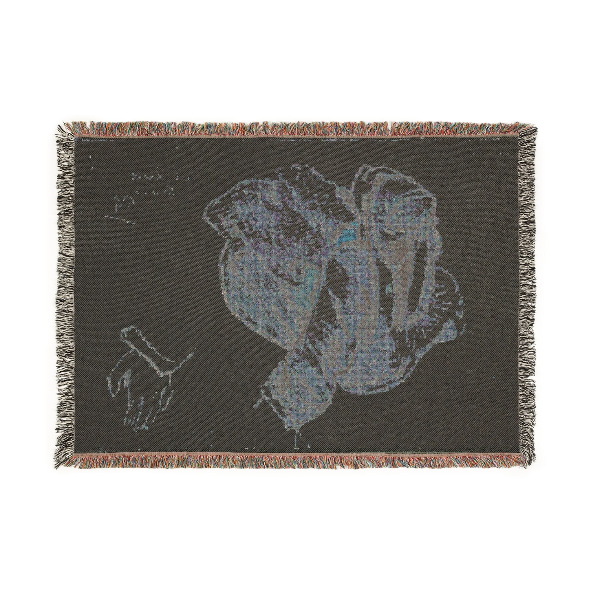 Paul Gauguin - Seated Breton Woman | Woven Tapestry Blanket