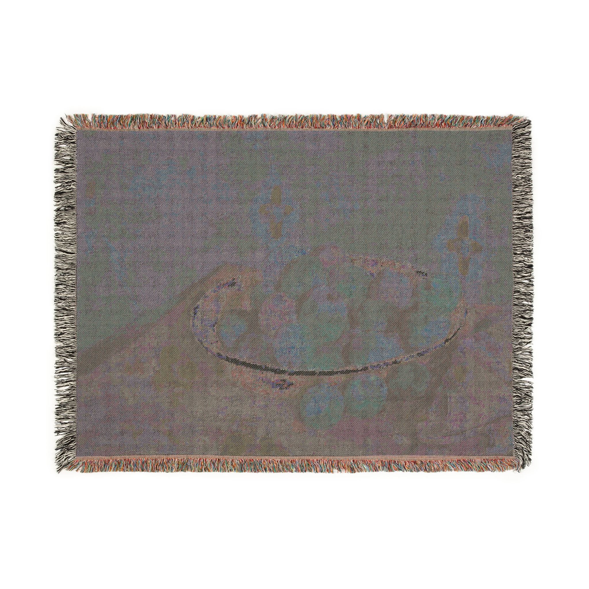 Paul Cezanne - The Plate of Apples | Woven Tapestry Blanket