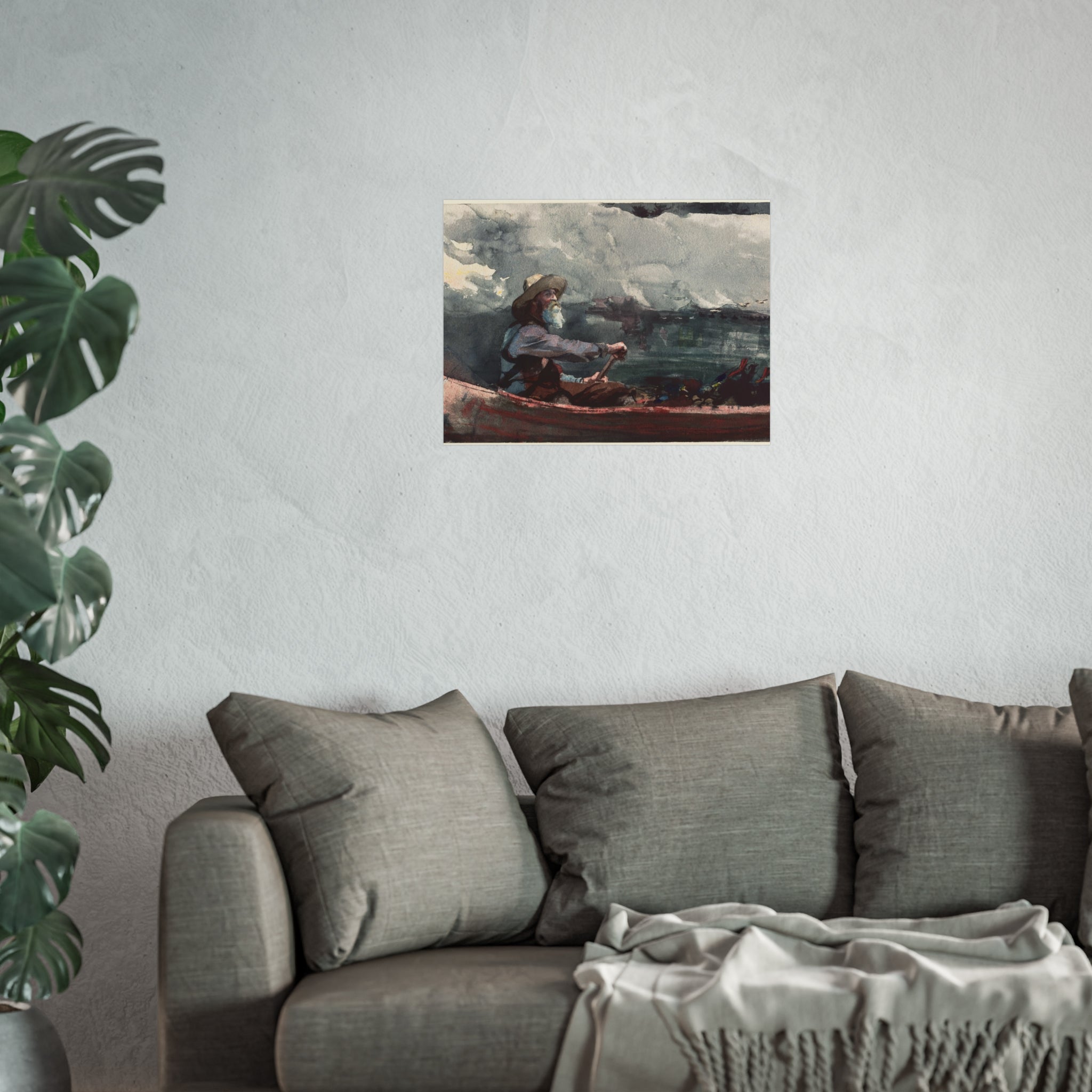 Winslow Homer - Adirondacks Guide | Fine Art Poster